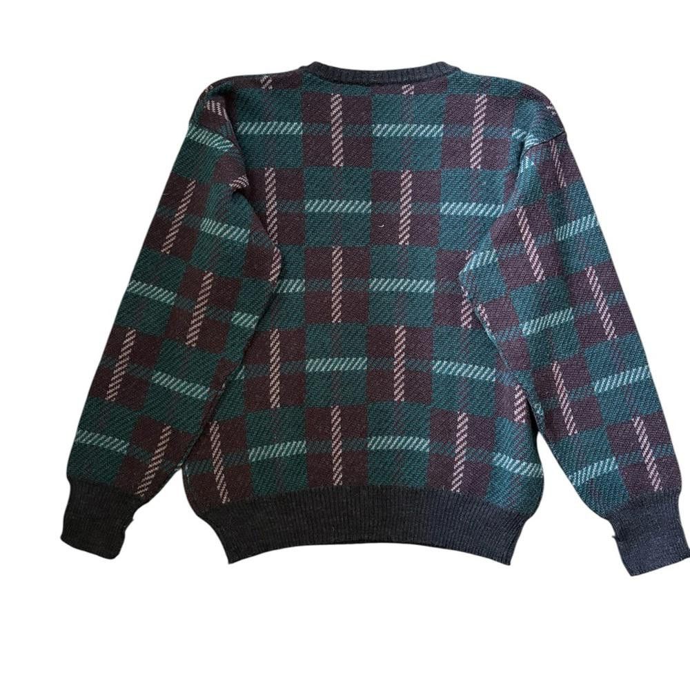 Nordstrom Nordstrom Vintage 100% Merino Wool 90s Crewneck Sweater Size US XL / EU 56 / 4 - 3 Thumbnail