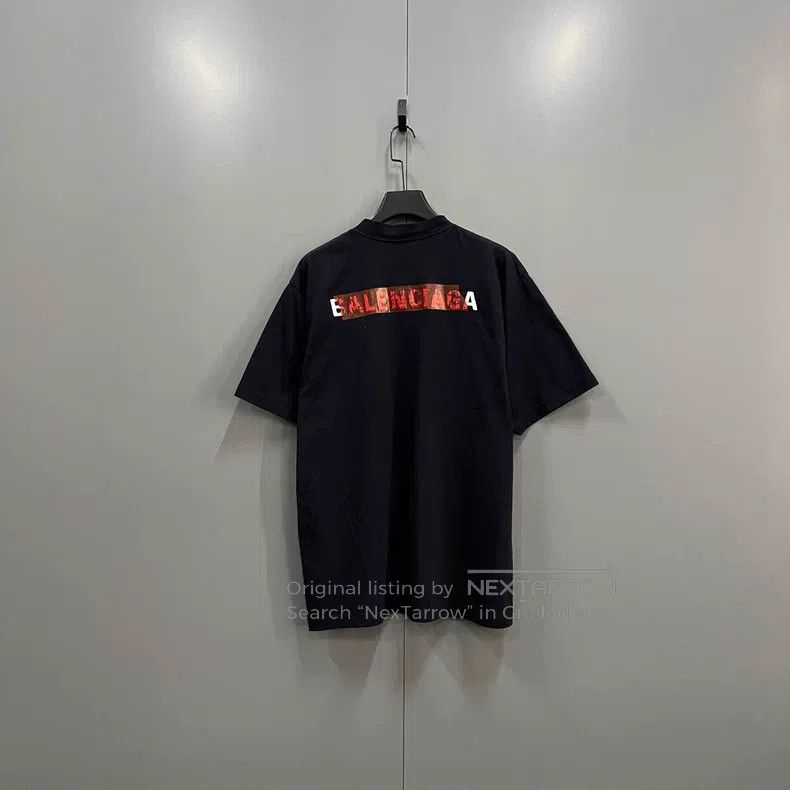 Balenciaga Balenciaga Back Letter Embroidered Short Sleeve T-Shirt Size US S / EU 44-46 / 1 - 2 Thumbnail
