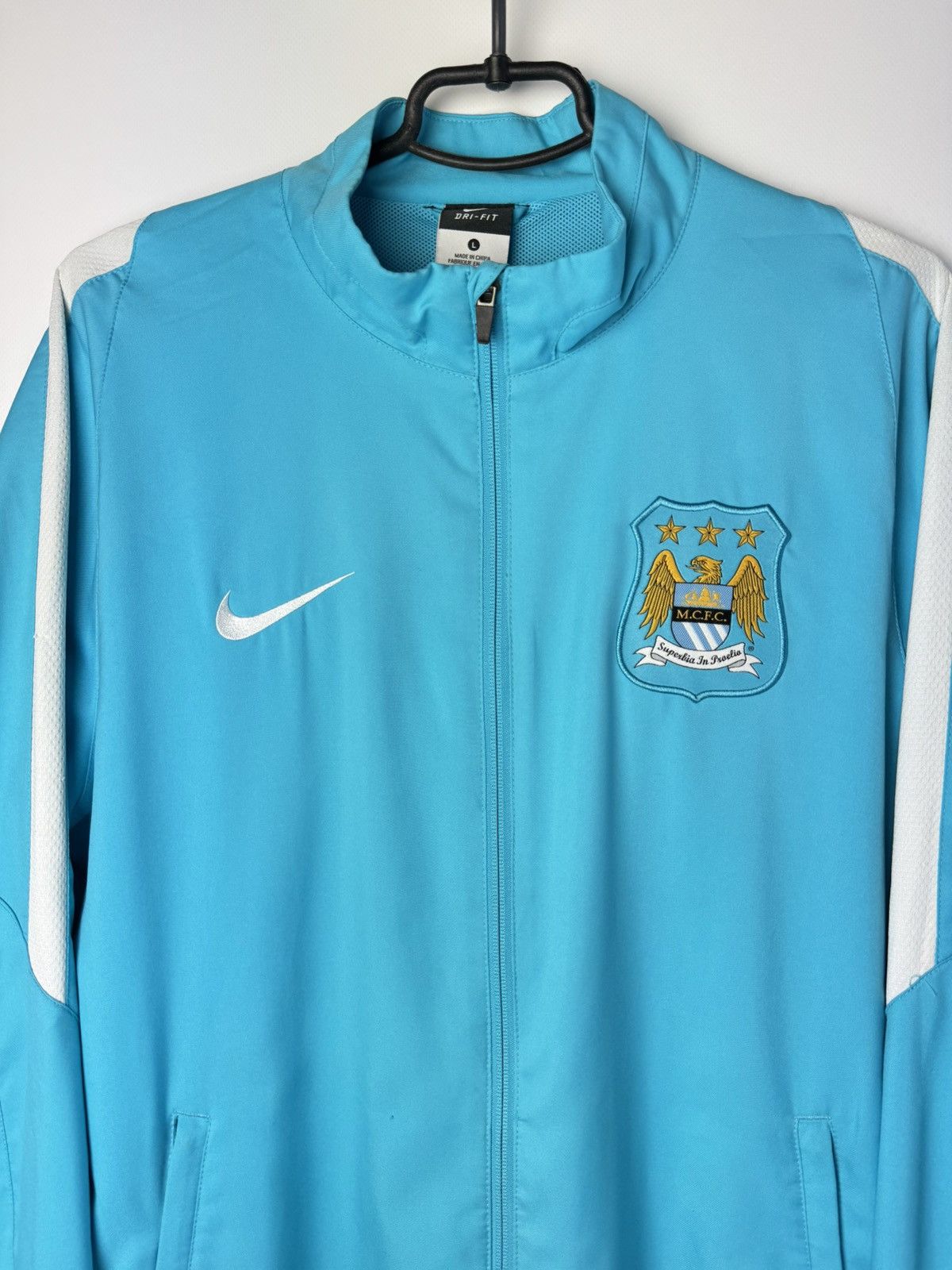 Nike Manchester City 2015 2016 Training Soccer Track Jacket Nike Size US L / EU 52-54 / 3 - 3 Thumbnail
