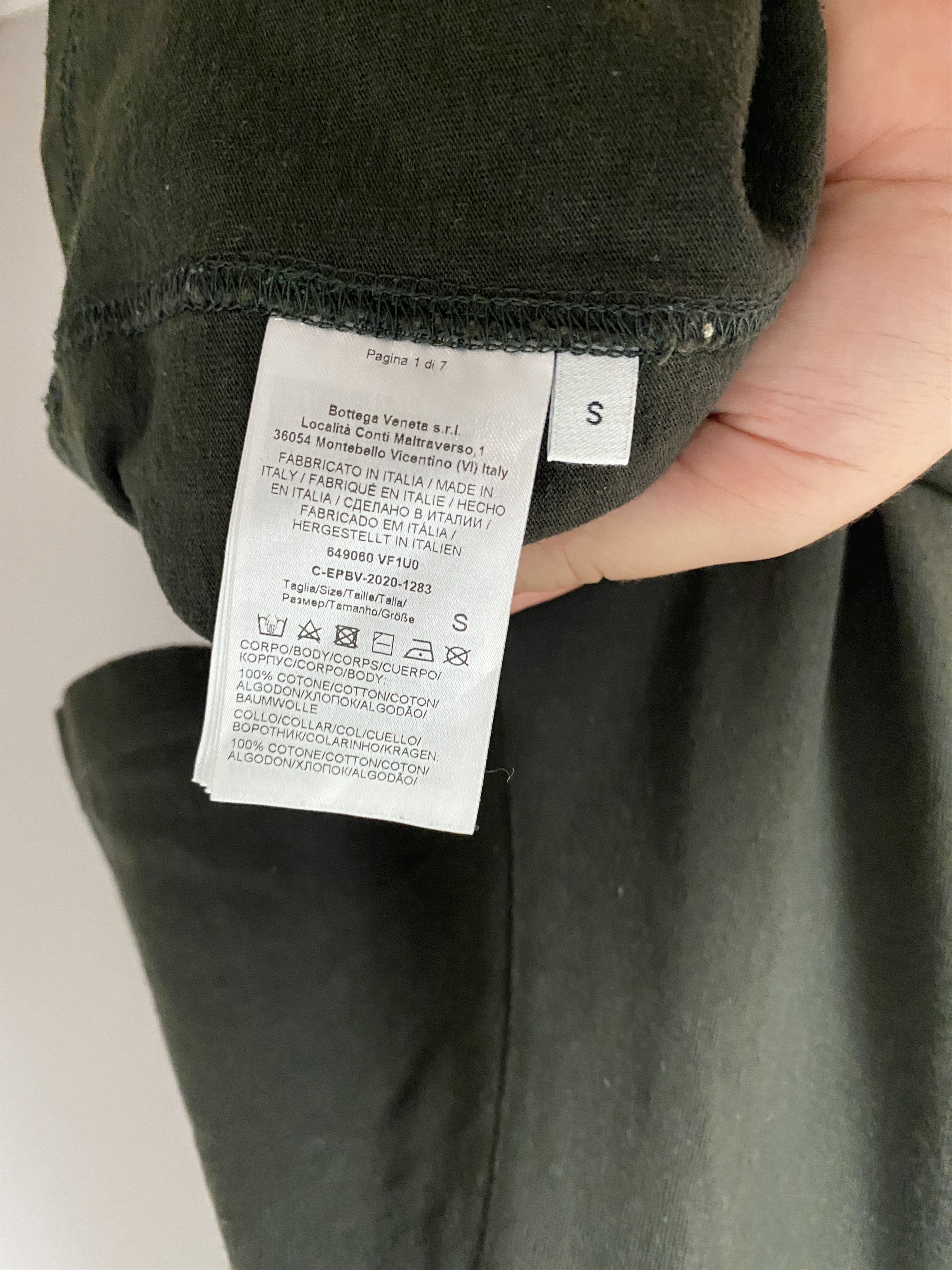 Bottega Veneta Bottega Veneta Layered T-Shirt - Fondant / Calypso Size US S / EU 44-46 / 1 - 4 Thumbnail