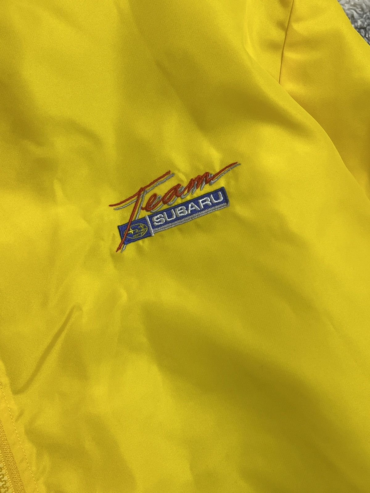 Vintage SUBARU TEAM RACING ZIP JACKET Size US XXL / EU 58 / 5 - 2 Thumbnail