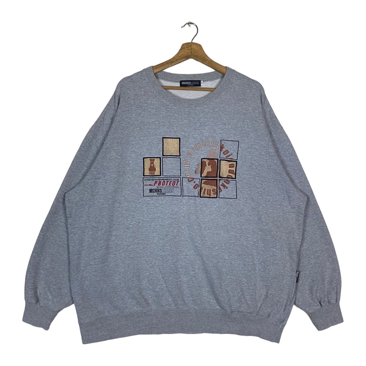 image of Michiko Koshino x Michiko Koshino London Vintage Michiko London Koshino Pullover Jumper Sweatshirt 