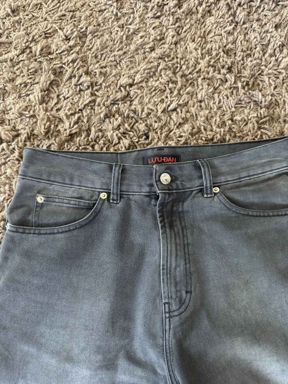 LUU DAN Lu'u Dan Gray Phat Jeans Size 30 Size US 30 / EU 46 - 4 Thumbnail