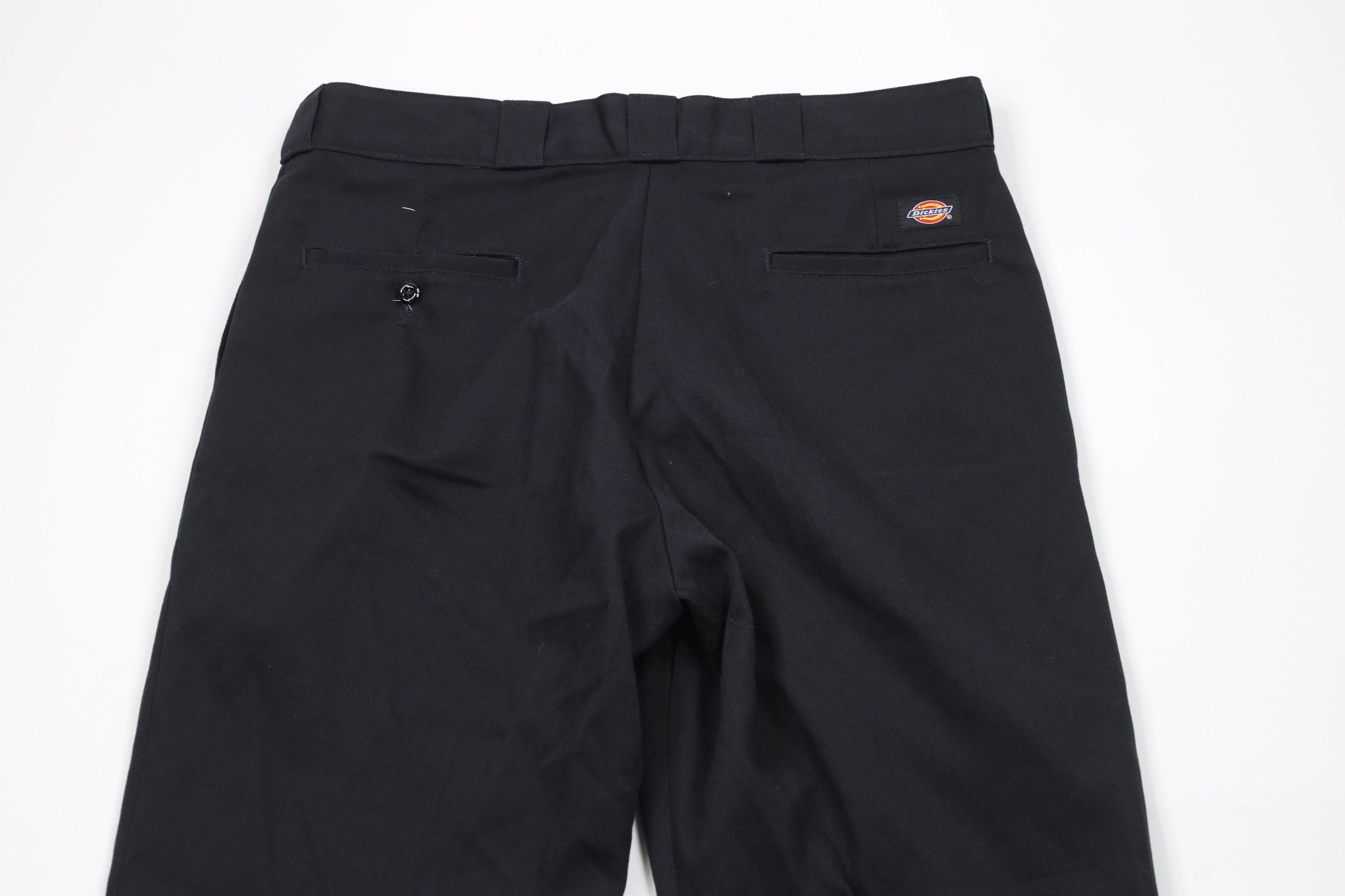 Dickies × Vintage Vintage Y2K Dickies Spell Out Wide Leg Workwear Pants Black Size US 36 / EU 52 - 11 Thumbnail