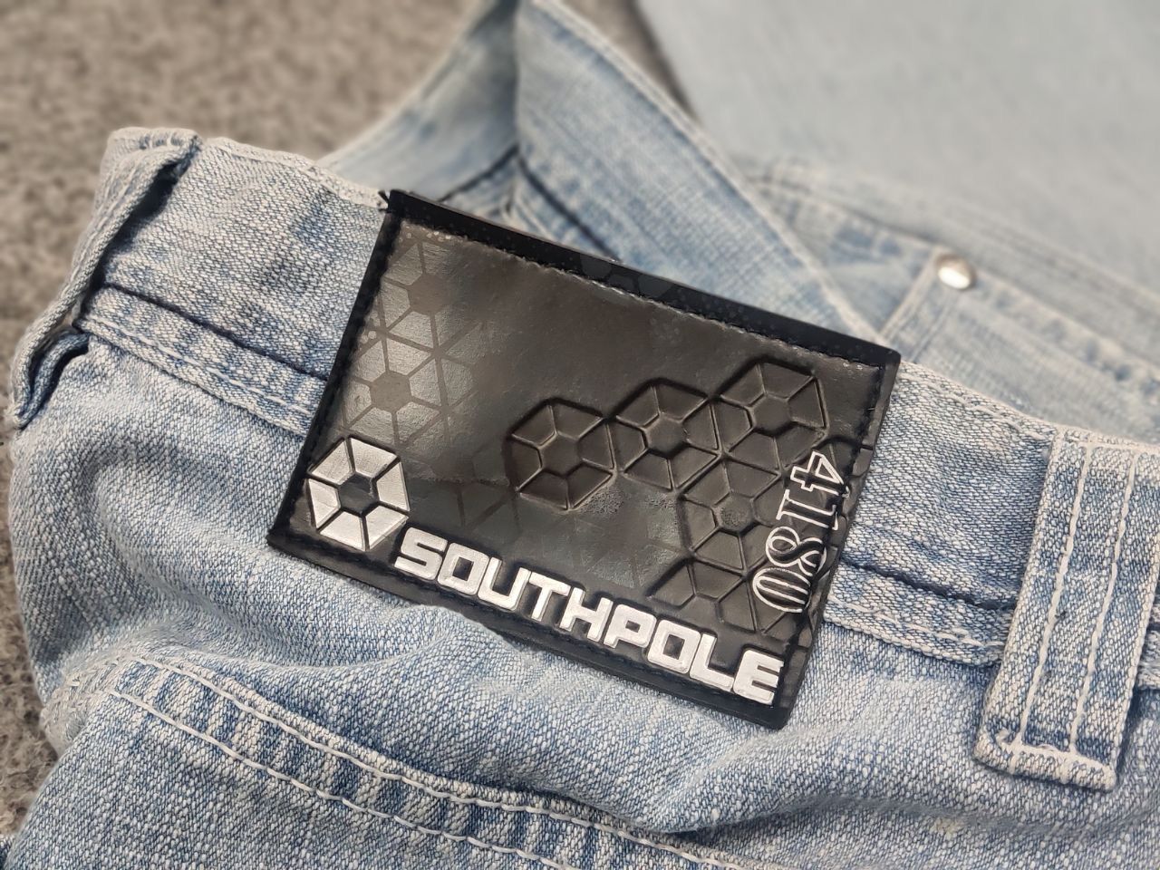 Southpole Vintage 90's Southpole washed denim Baggy Jeans Y2K Punk Size US 32 / EU 48 - 15 Thumbnail
