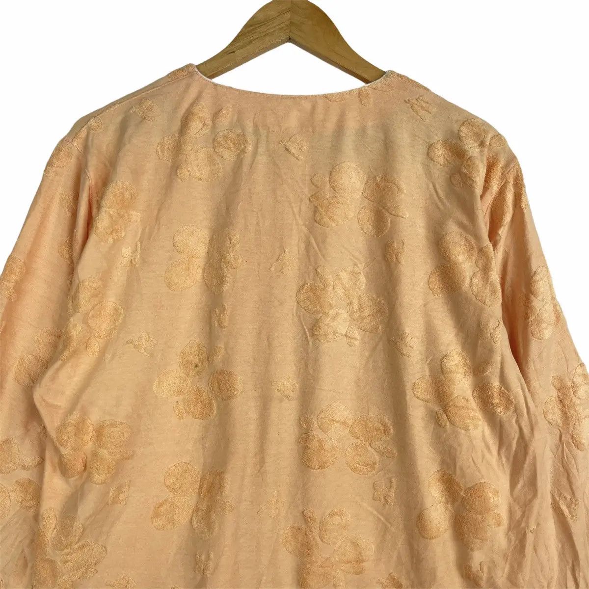 Courreges Vintage COURREGES ORANGE Pullover Jumper Crewneck T-Shirt Size L / US 10 / IT 46 - 4 Thumbnail