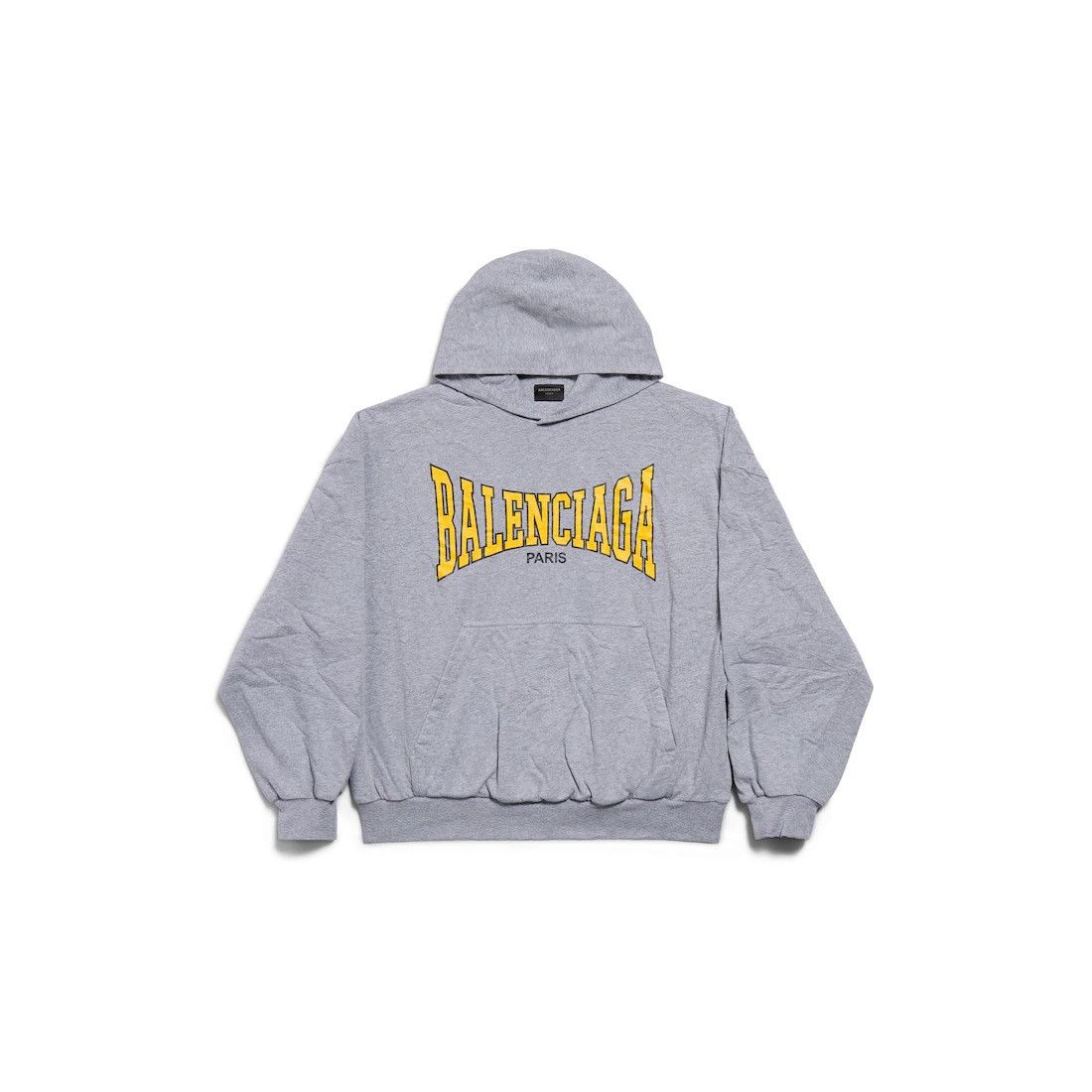 Balenciaga 💥SIZE XL💥 Balenciaga Boxing Lined Hoodie Regular Fit in Grey Size US XL / EU 56 / 4 - 1 Thumbnail