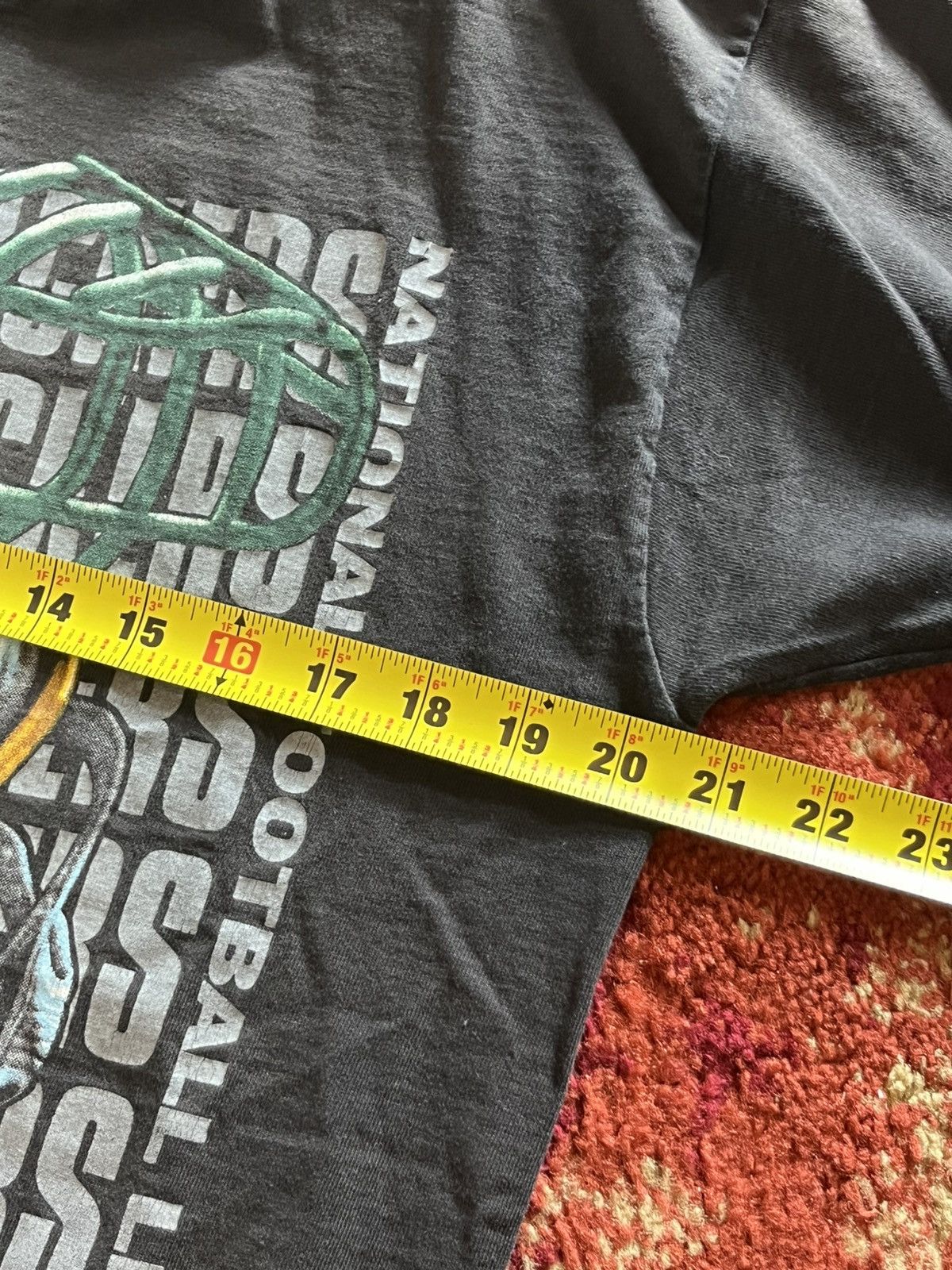 NFL Vintage 1995 Green Bay Packers Distressed Single Stitch Tee Size US L / EU 52-54 / 3 - 4 Thumbnail