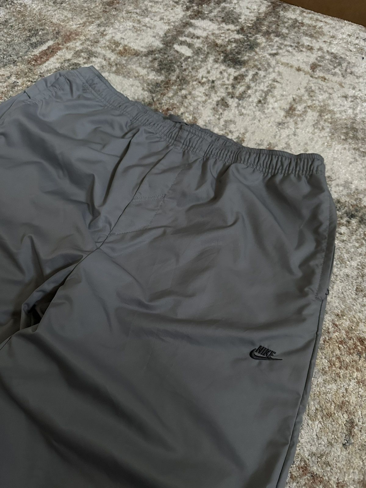 Japanese Brand × Nike 🔥 Rare Nike TN Air Y2K Track Pants Drill Parachute Grey Size US 35 - 3 Thumbnail