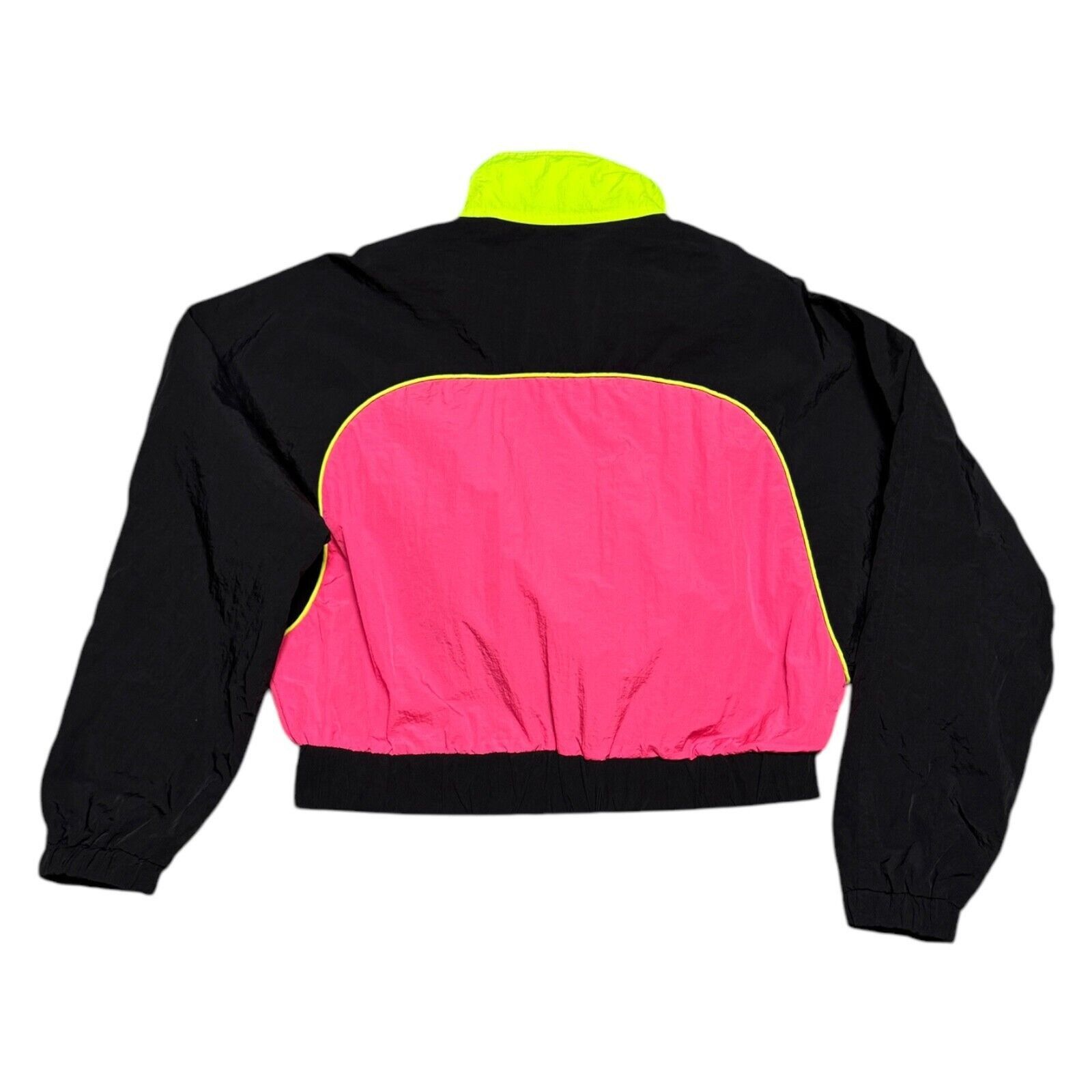 Forever 21 × Pepsi PEPSI x Forever 21 Collab Cropped Windbreaker Bright Jacket Size S / US 4 / IT 40 - 2 Thumbnail