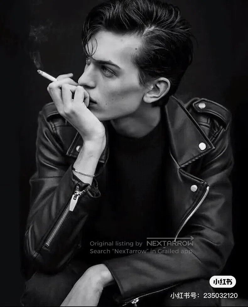 Saint Laurent Paris Saint Laurent Paris Motorcycle Leather Jacket i Size US L / EU 52-54 / 3 - 7 Thumbnail