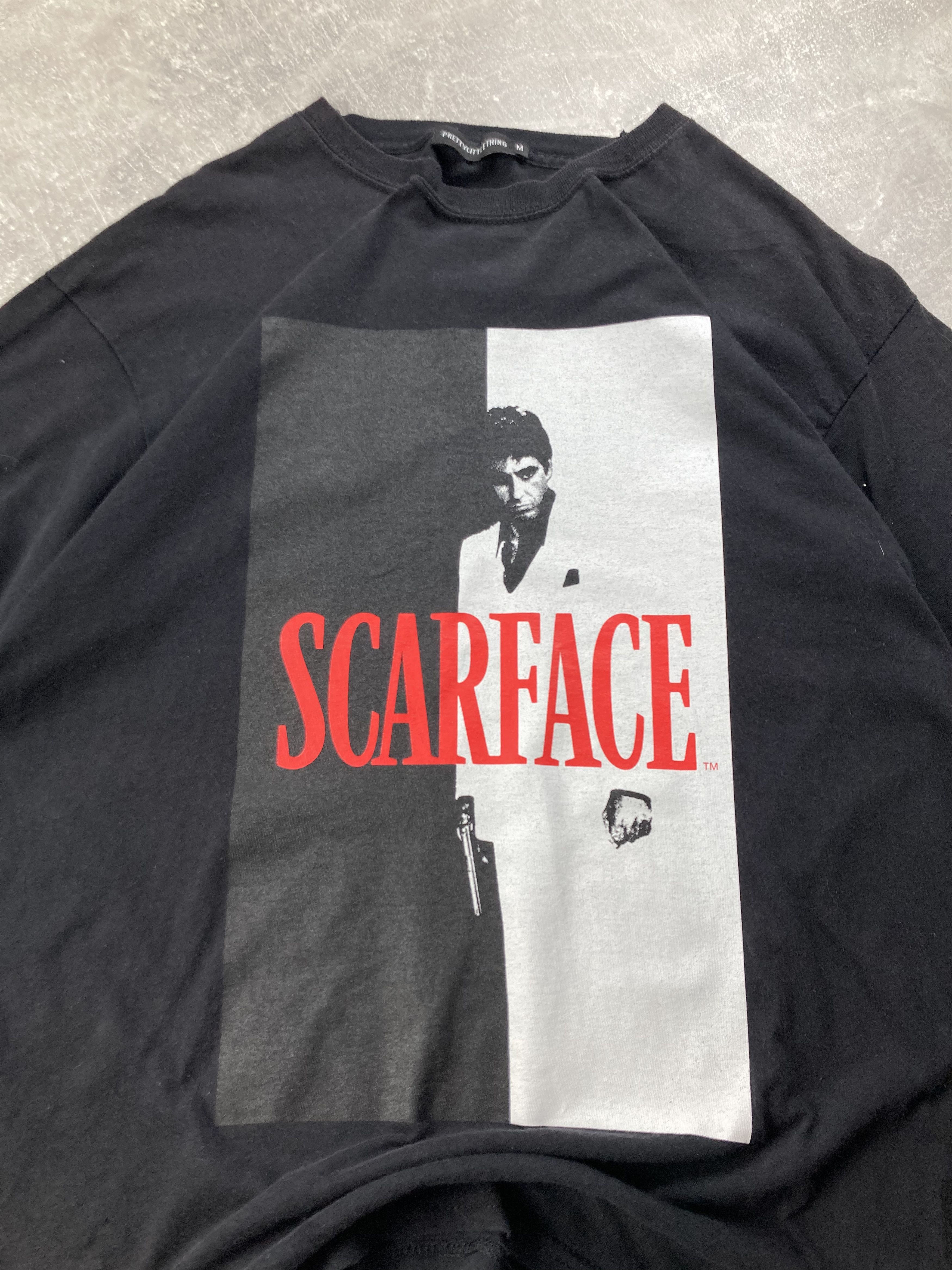 Band Tees Scarface supreme style movie merch black/white tee Size US M / EU 48-50 / 2 - 2 Thumbnail