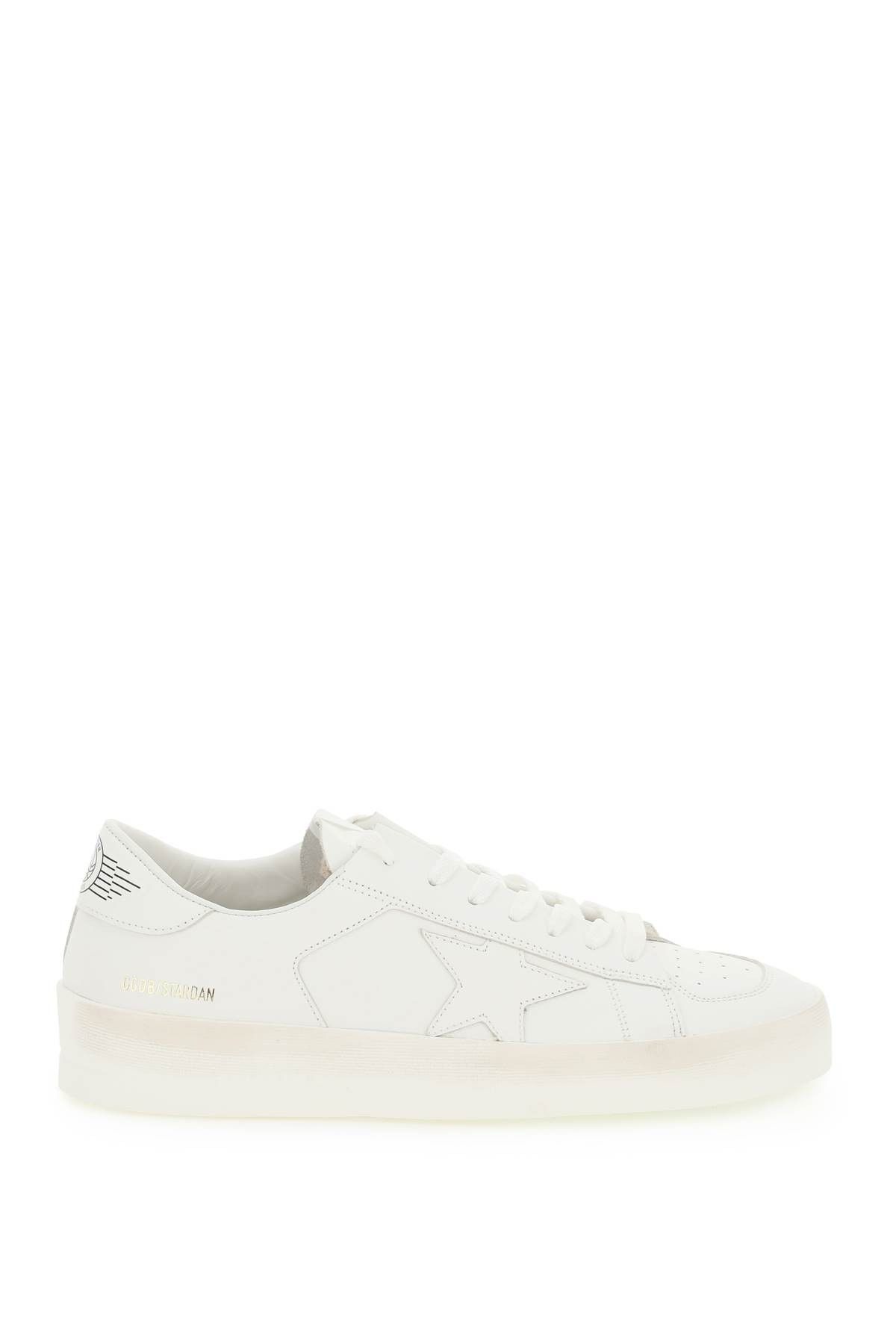 image of Golden Goose Stardan Sneakers in Optic White, Men's (Size 6)