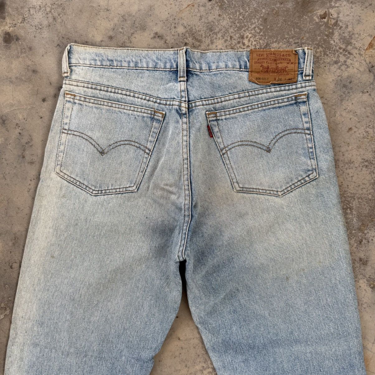 Jean × Levi's × Vintage VINTAGE LEVI’S 606 FADED RUSTY JEAN DENIM PANTS Size US 34 / EU 50 - 9 Thumbnail