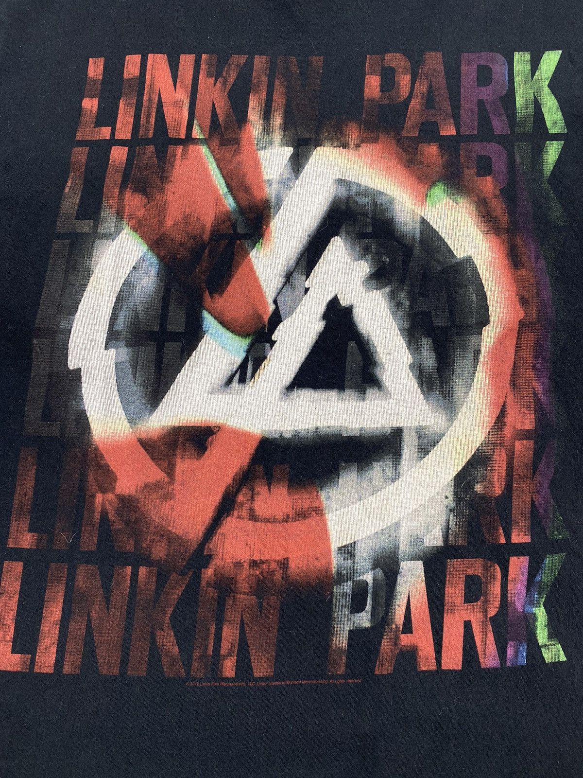 Band Tees 2012 Linkin Park Prism Logo Graphic Tee Size US L / EU 52-54 / 3 - 6 Thumbnail