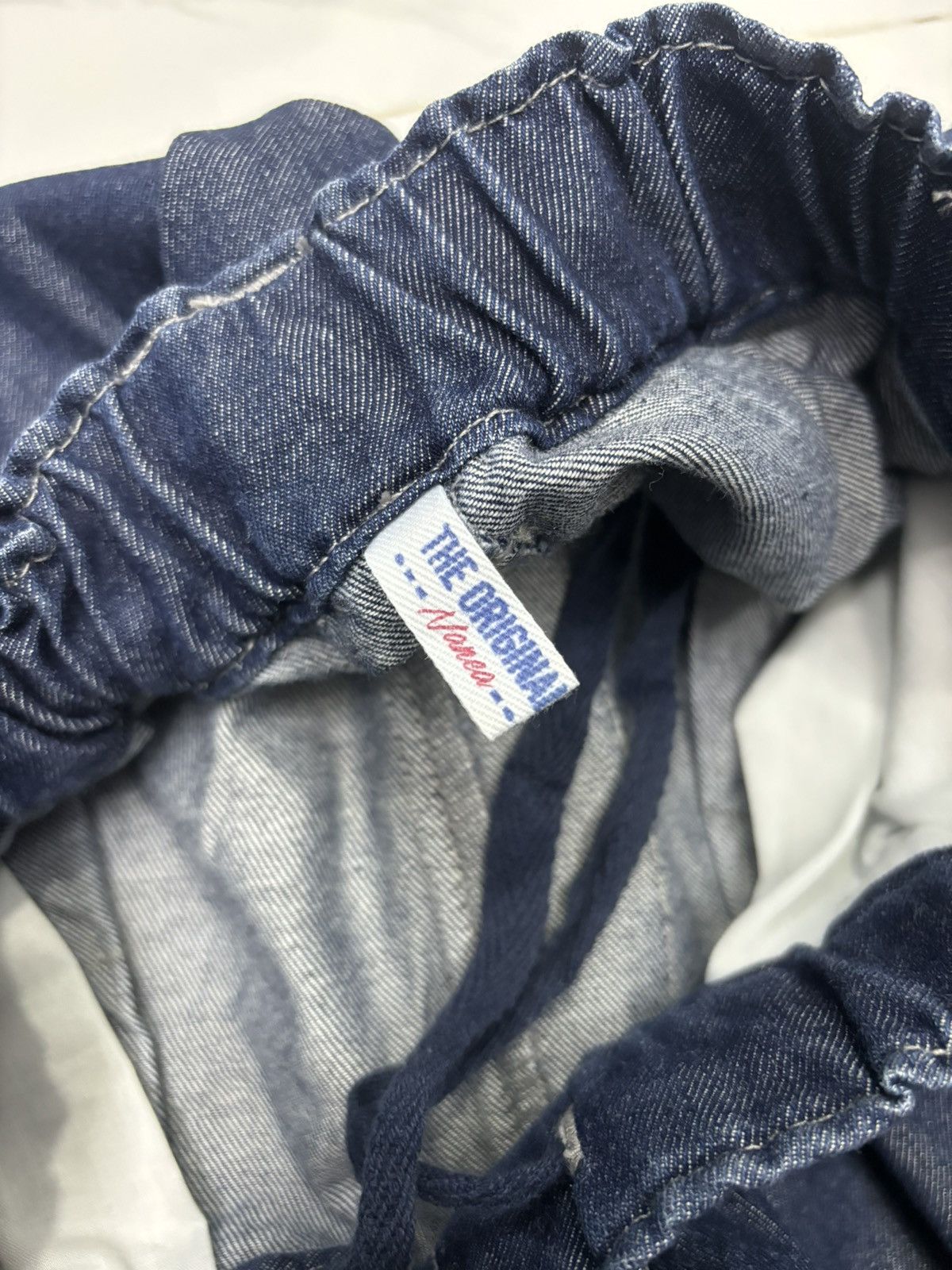 Issey Miyake 🎈INDIGO BALLOON PANTS AVANT GARDE STYLE DENIM SHORT Size US 30 / EU 46 - 7 Thumbnail