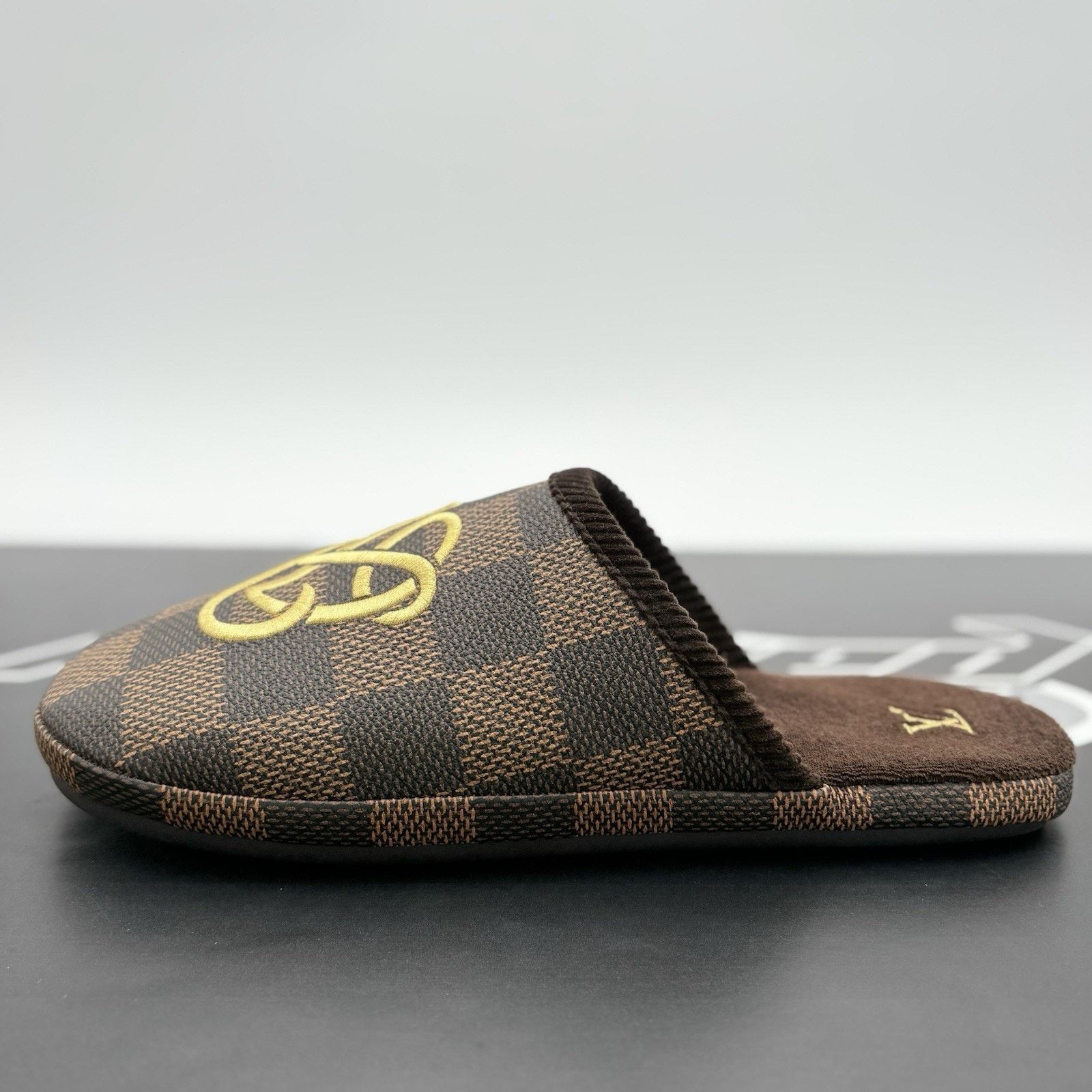 Louis Vuitton Louis Vuitton Palace Slipper Damier Pop ' Ebene ' | NEW! Size US 12 / EU 45 - 8 Thumbnail