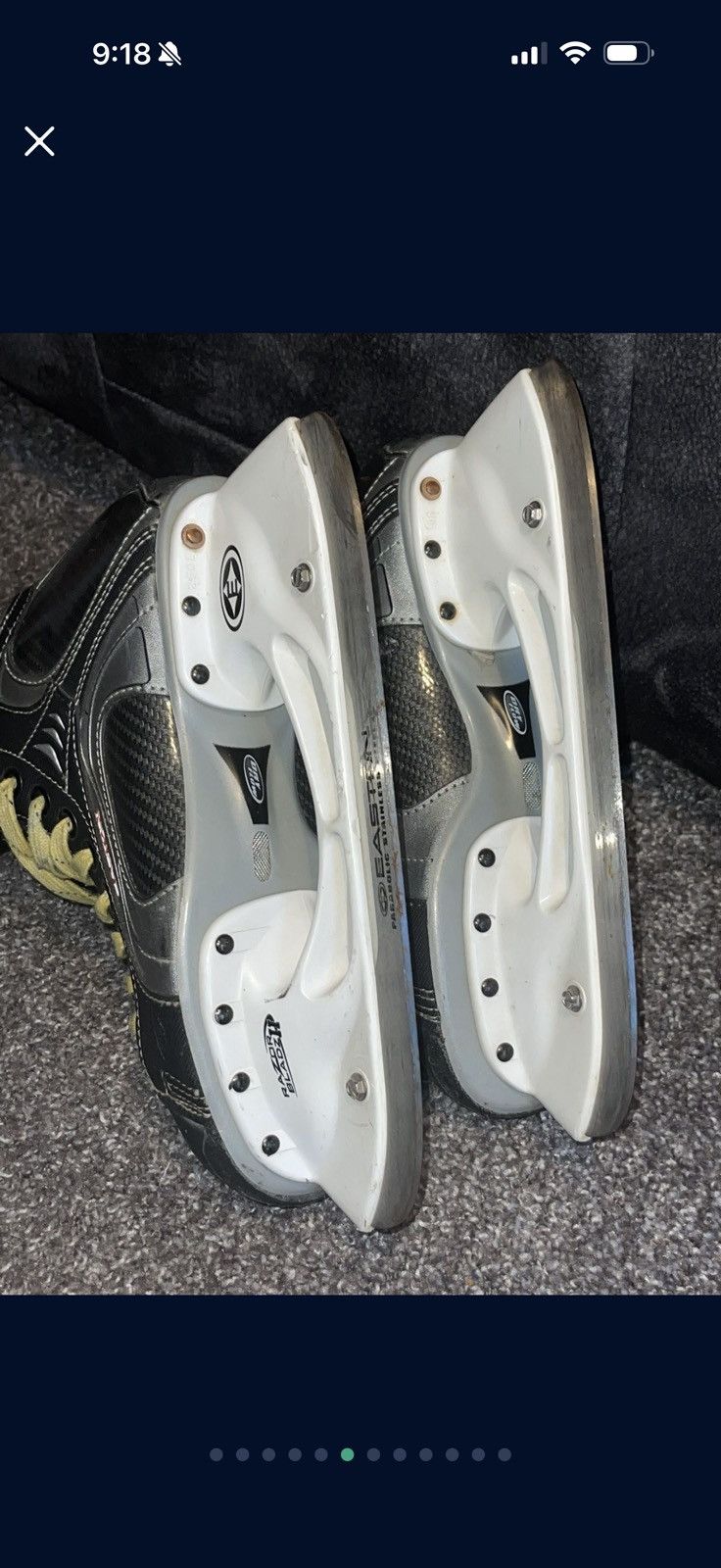 Other Easton Synergy 500 Ice Hockey Skates Size 5.5 D Vintage Size US 6.5 / EU 39-40 - 6 Thumbnail