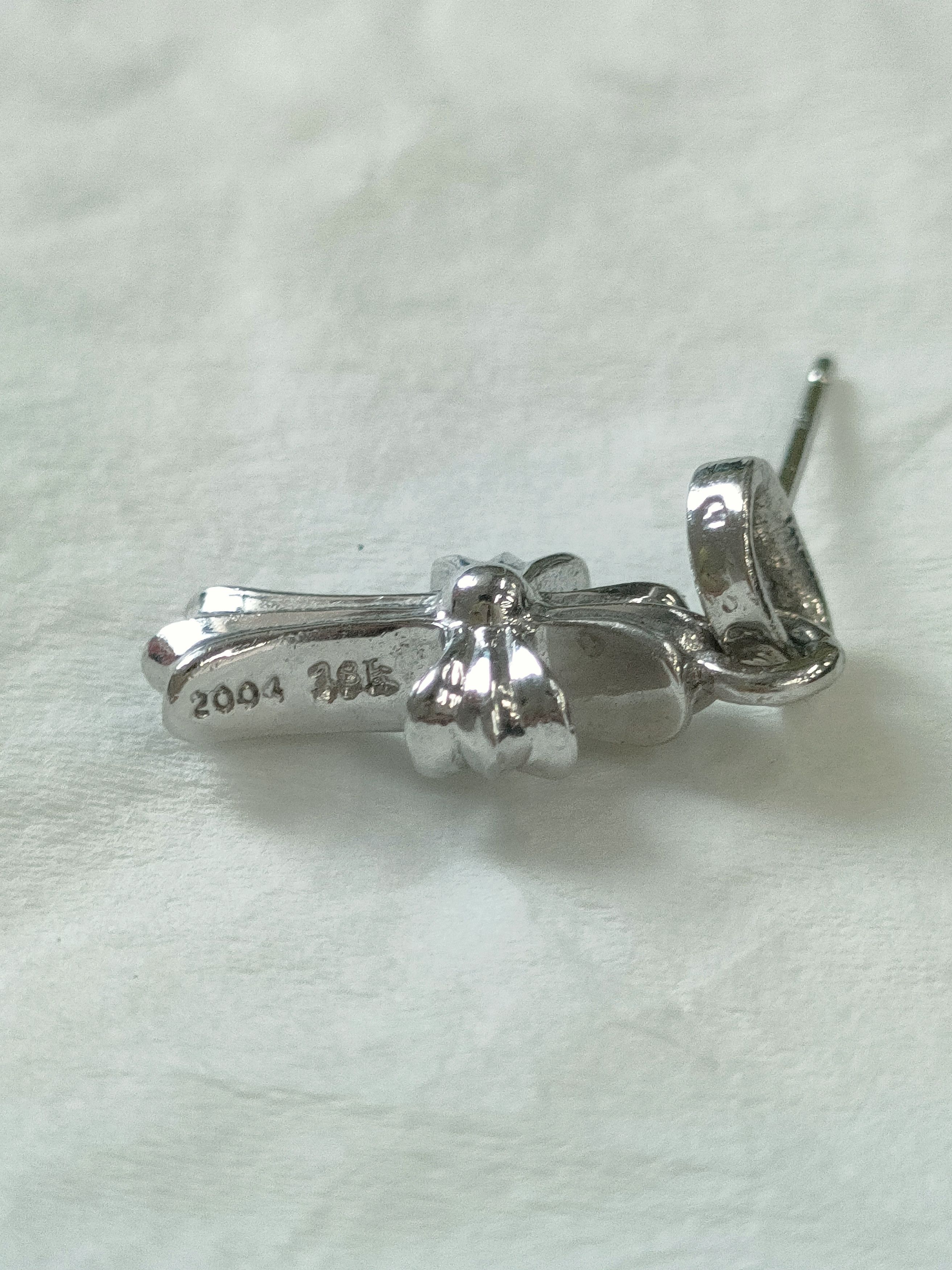 Chrome Hearts Chrome Hearts 18K White Gold Babyfat Earring Drop Size ONE SIZE - 5 Thumbnail