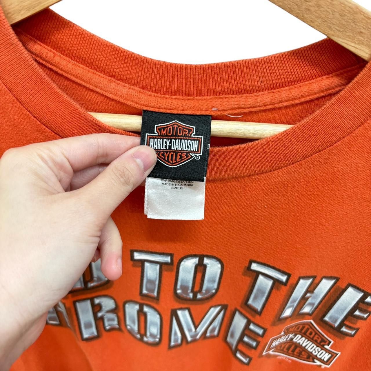 Harley Davidson × Vintage Vintage Harley Davidson crop top size: XL Size XL / US 12-14 / IT 48-50 - 2 Thumbnail