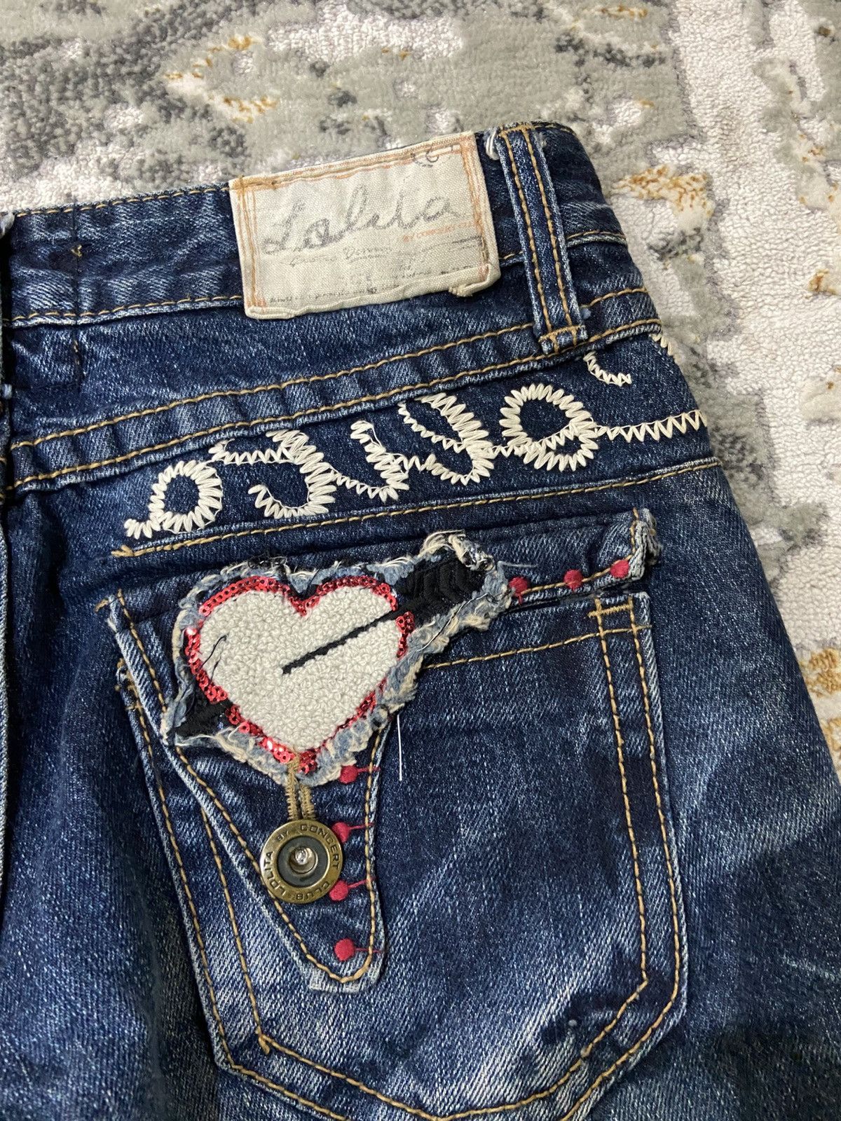 Japanese Brand Nara Lolita Jeans Size 26" / US 2 / IT 38 - 13 Thumbnail