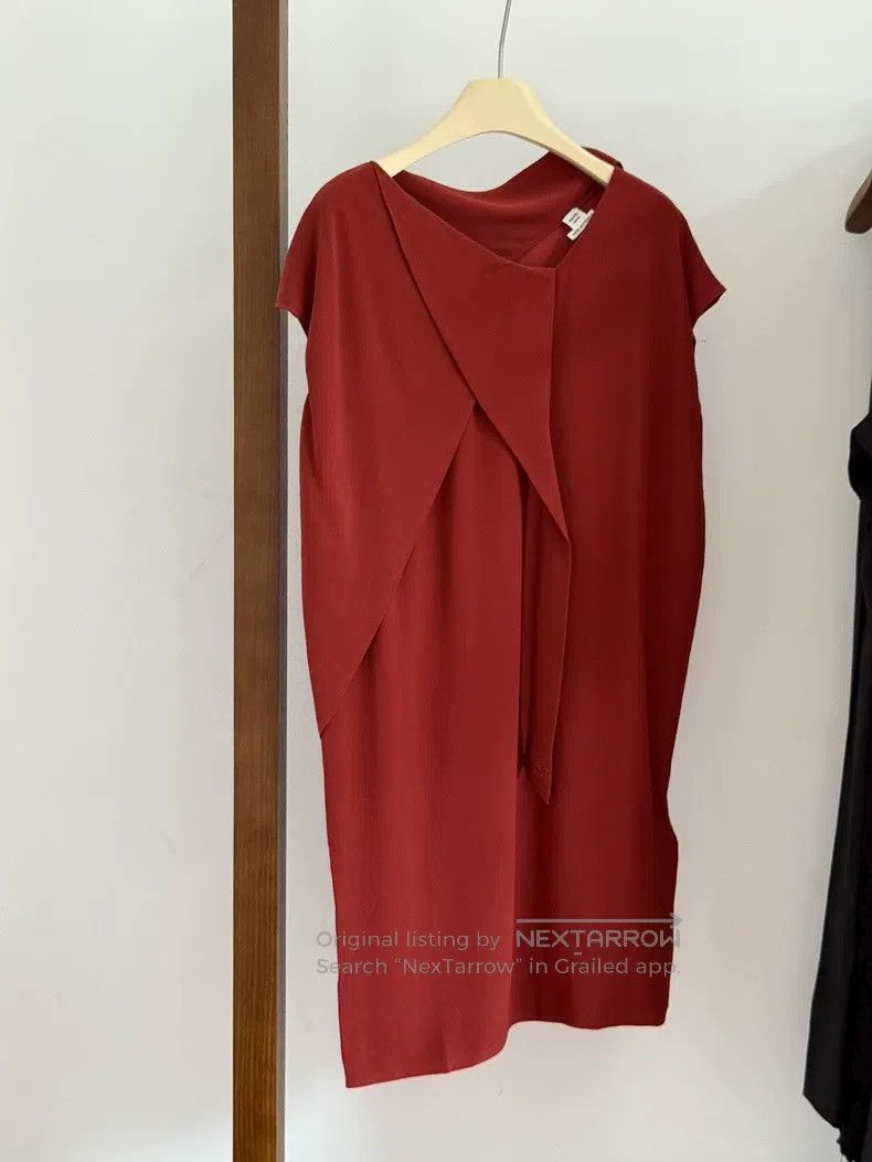 Hermes Hermes Burgundy dress Size XXS / US 00 / IT 34 - 1 Thumbnail