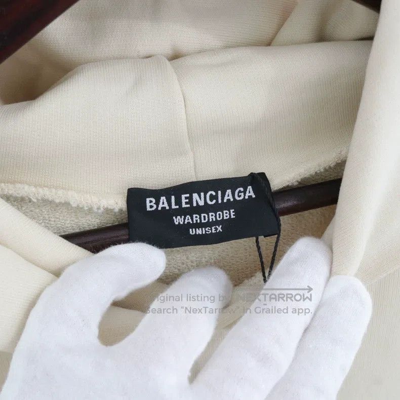 Balenciaga Balenciaga Logo Men's Printed Sweatshirt, 100% Cotton, Wid Size US M / EU 48-50 / 2 - 4 Thumbnail