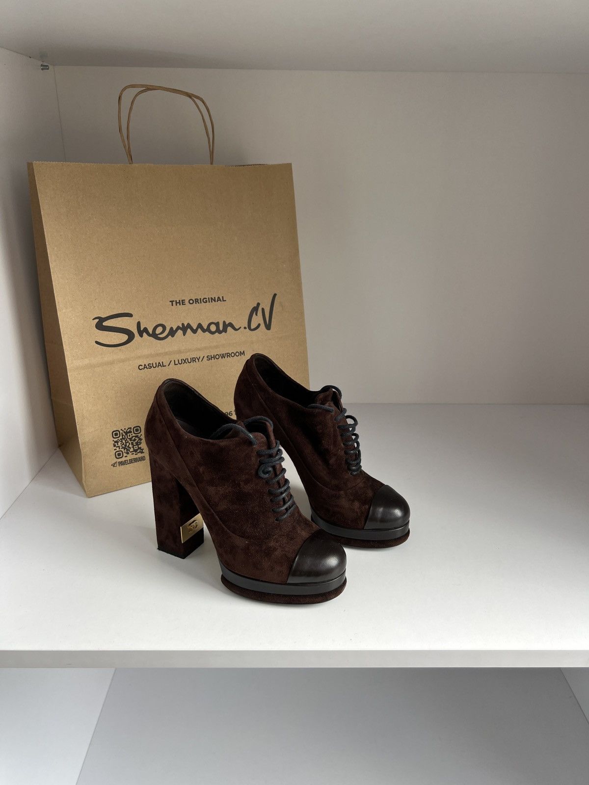 Chanel × Designer × Vintage Vintage Chanel High Heels Shoes Size US 5.5 / IT 35.5 - 4 Thumbnail