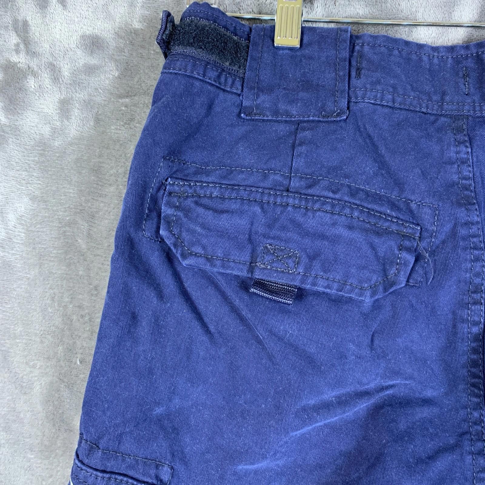 Jet Lag JET LAG CARGO SHORTS MENS MED BLUE COTTON 11" INSEAM (328) Size US 32 / EU 48 - 7 Thumbnail