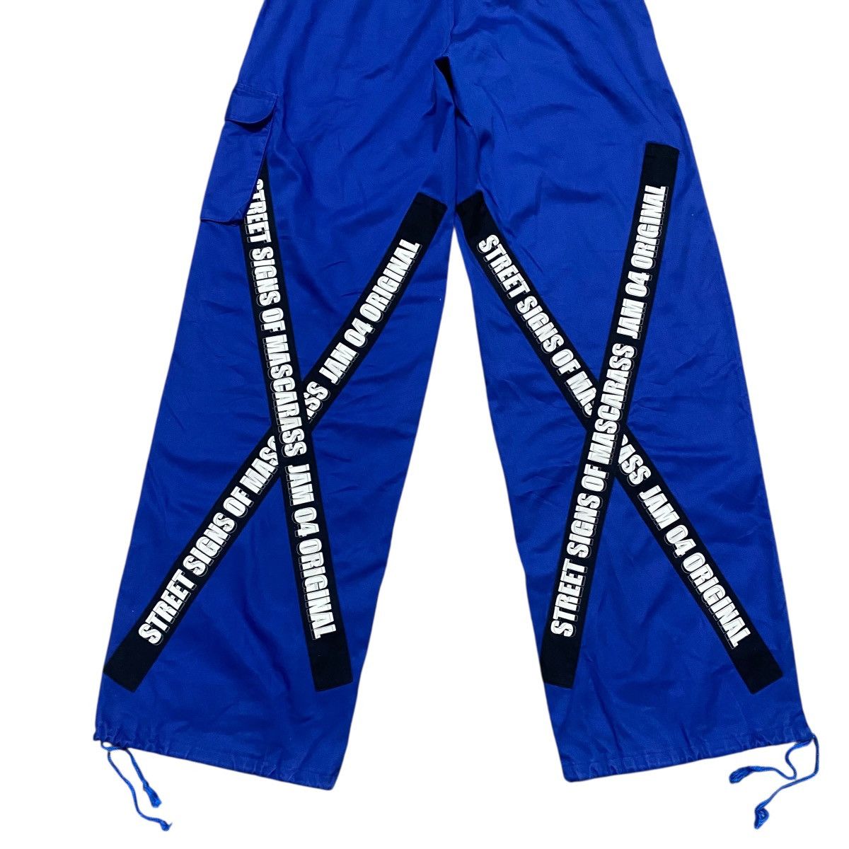 Japanese Brand MASCARASS JAM Wide Leg Parachute Bondage Pants Size US 32 / EU 48 - 10 Thumbnail