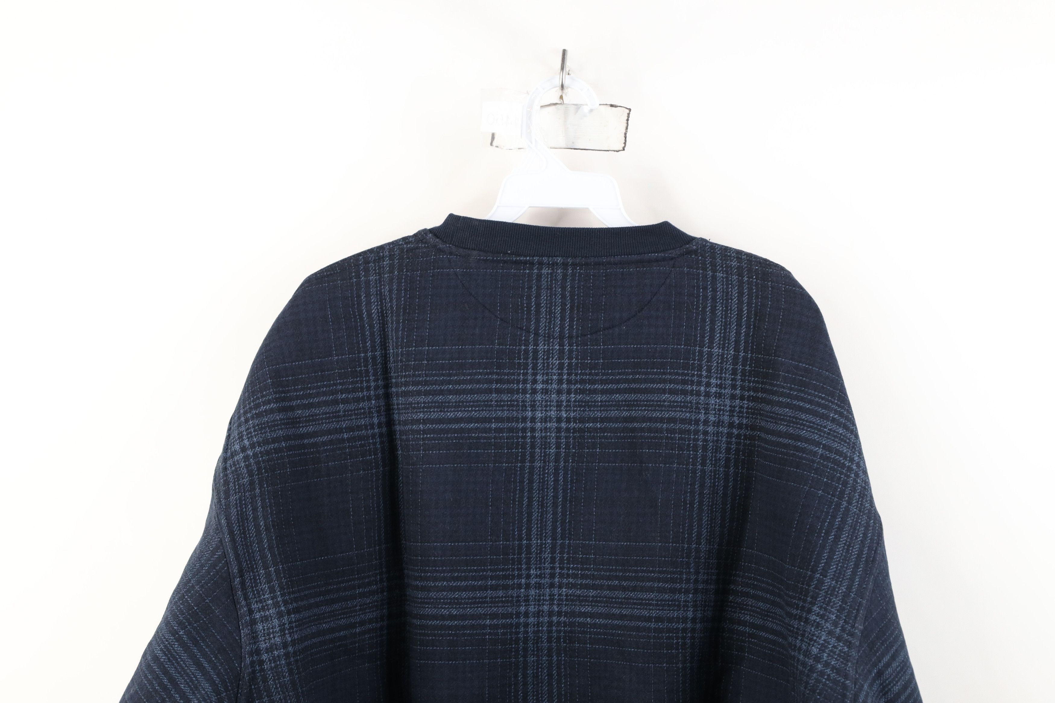 Vintage Deadstock Vintage 90s Streetwear Crewneck Sweatshirt Blue Size US XL / EU 56 / 4 - 12 Thumbnail
