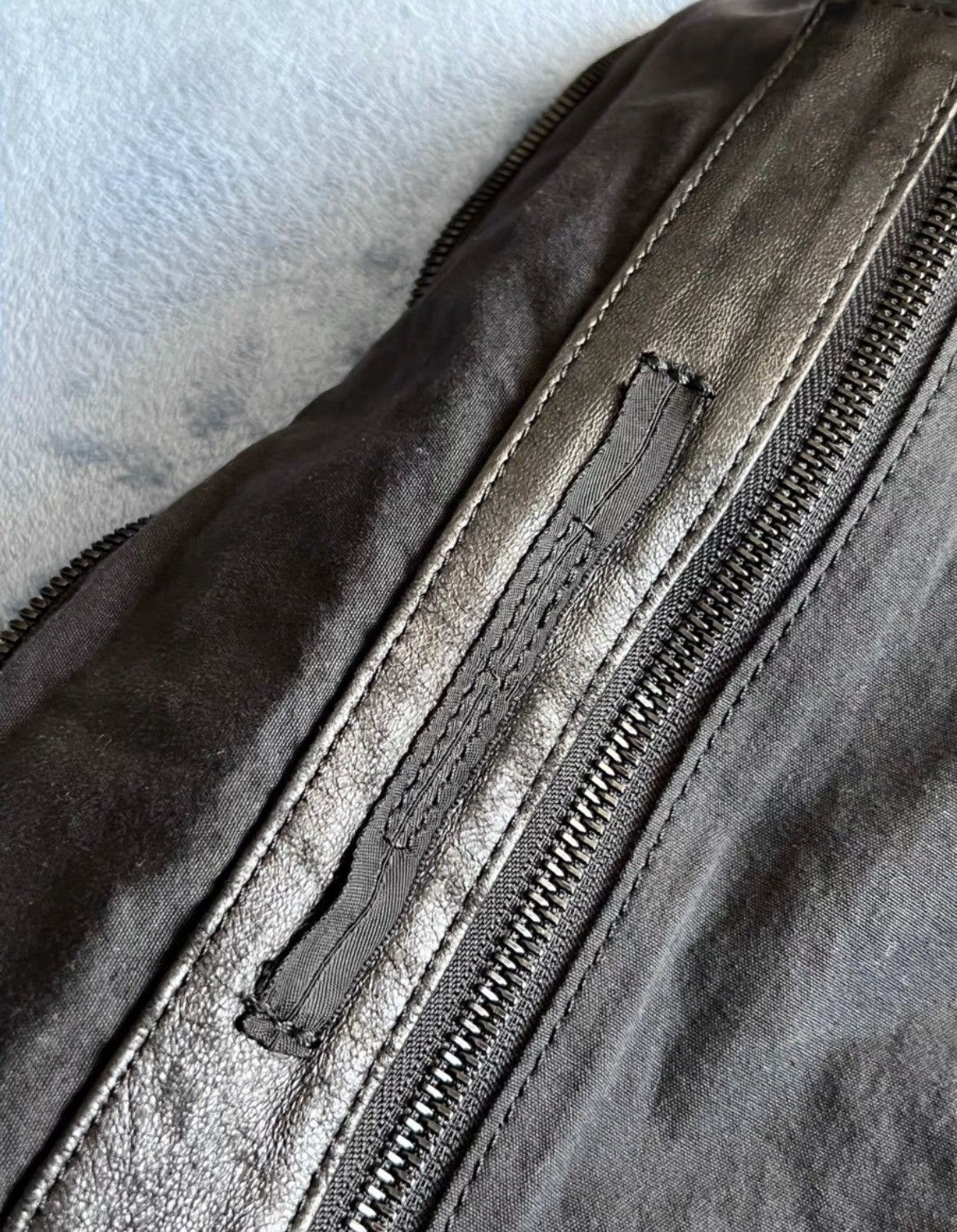 Julius Julius Julius shoulder zipped leather bag-2507 Size ONE SIZE - 4 Thumbnail