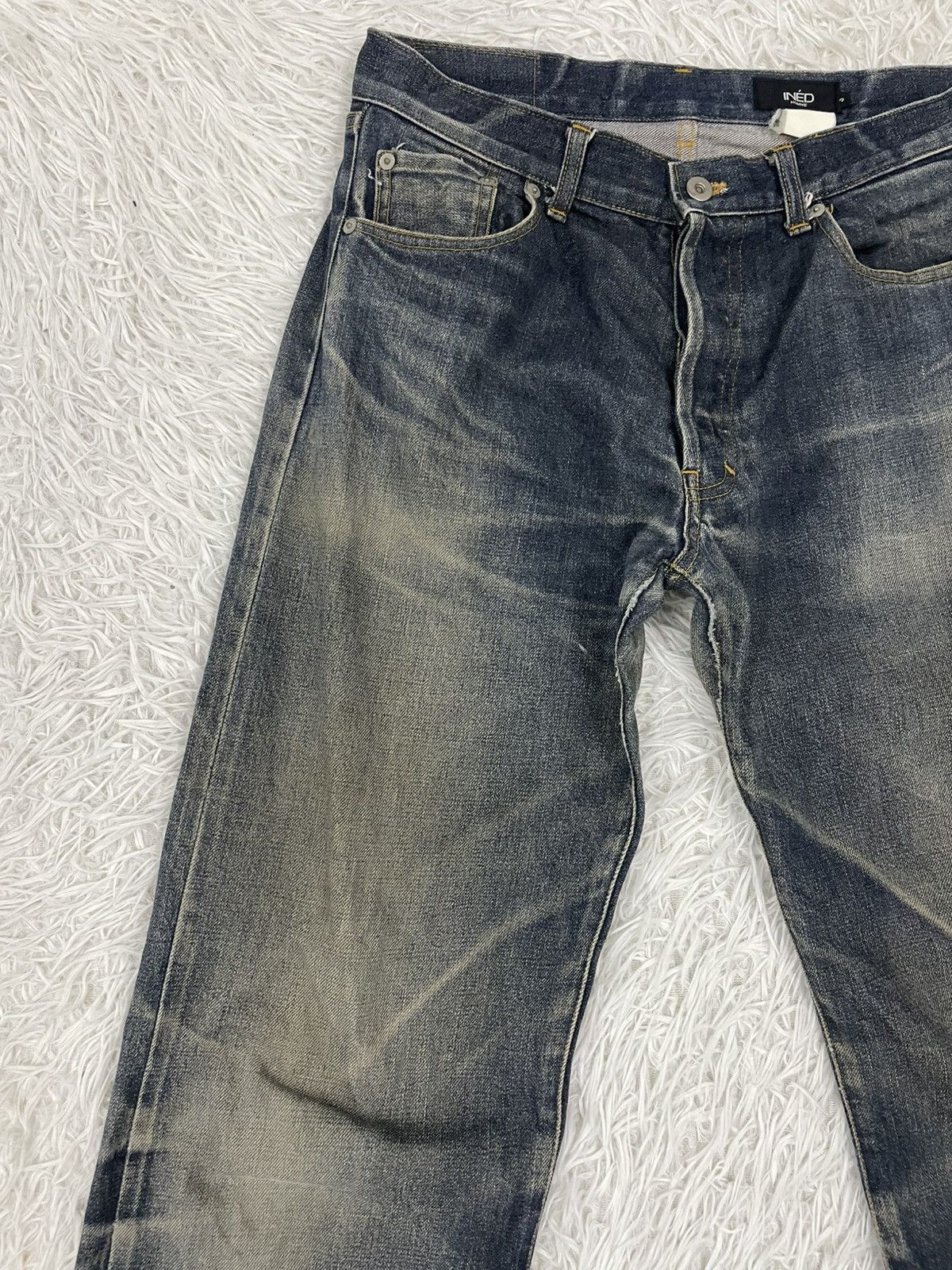 Yohji Yamamoto Ined Homme Jeans Pant Size US 32 / EU 48 - 6 Thumbnail