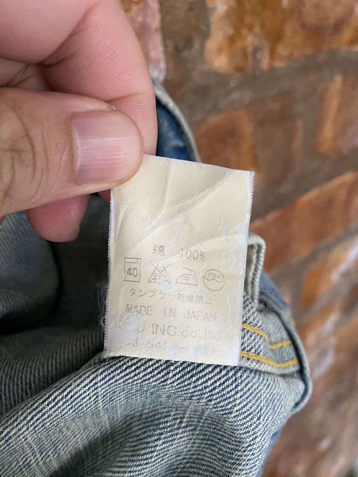 14th Addiction × Japanese Brand × Le Grande Bleu (L.G.B.) Vtg RICO Japan Faded wash western back pocket jacket Size US M / EU 48-50 / 2 - 18 Thumbnail