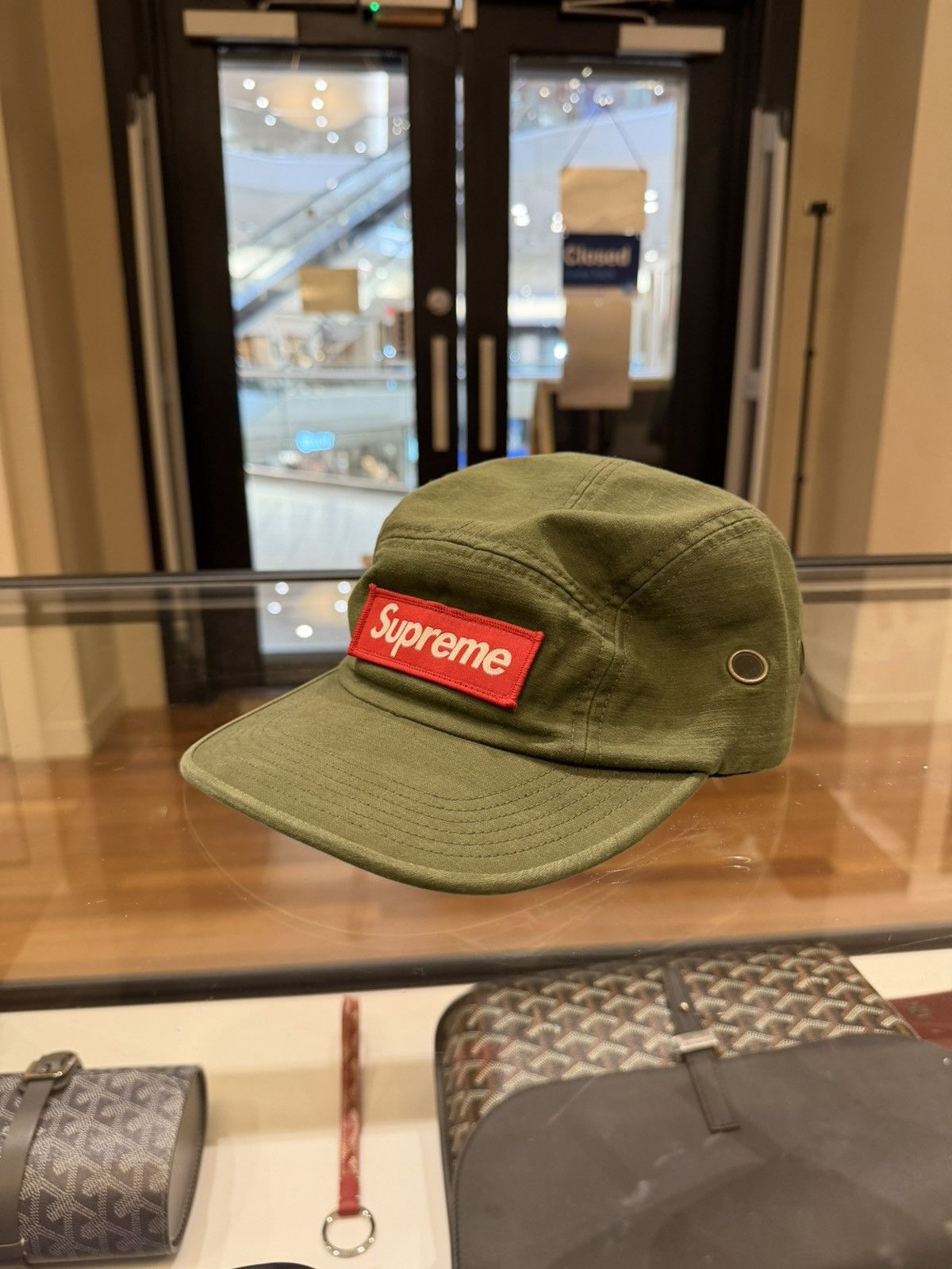 Supreme Military Camp Cap - Olive