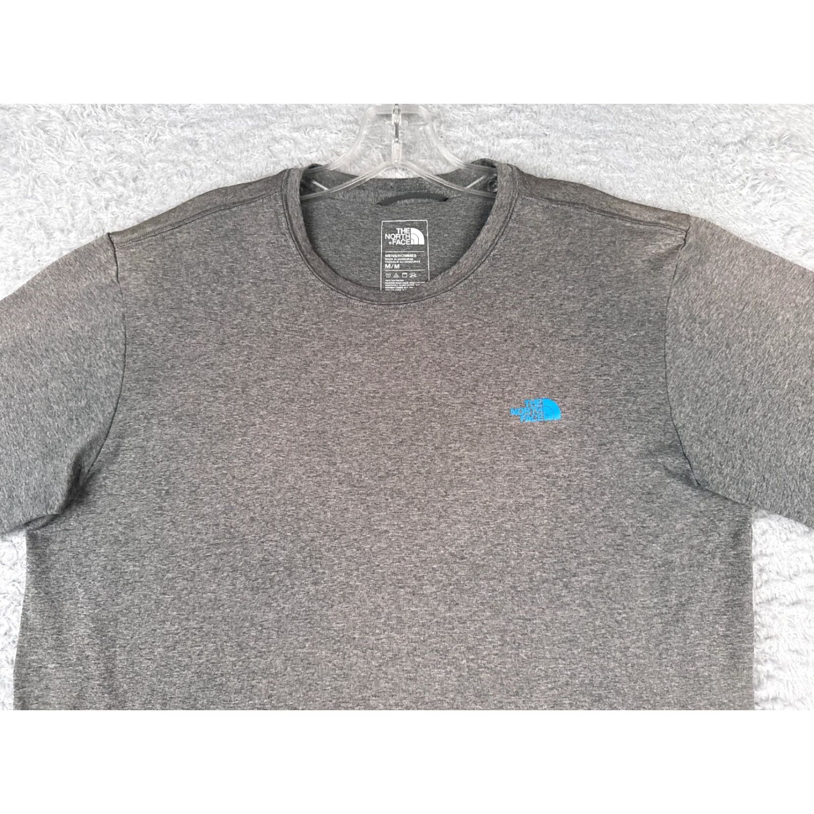 The North Face The North Face Shirt Men Medium Gray Short Sleeve Crew Neck 100% Polyester Size US M / EU 48-50 / 2 - 4 Thumbnail