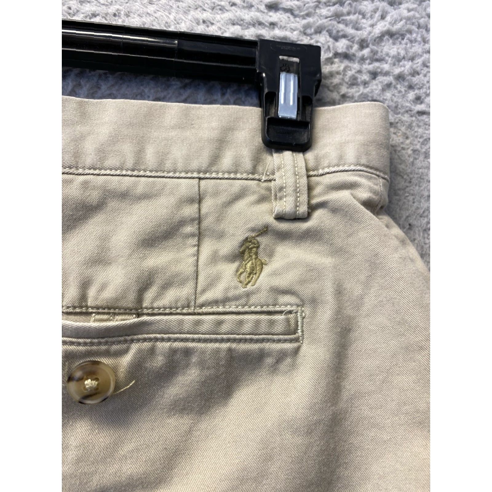 Polo Ralph Lauren VINTAGE Polo Ralph Lauren Shorts Men 32 Chino Casual Summer Fall Spring Knit Cotton Tan Size US XS / EU 42 / 0 - 7 Thumbnail