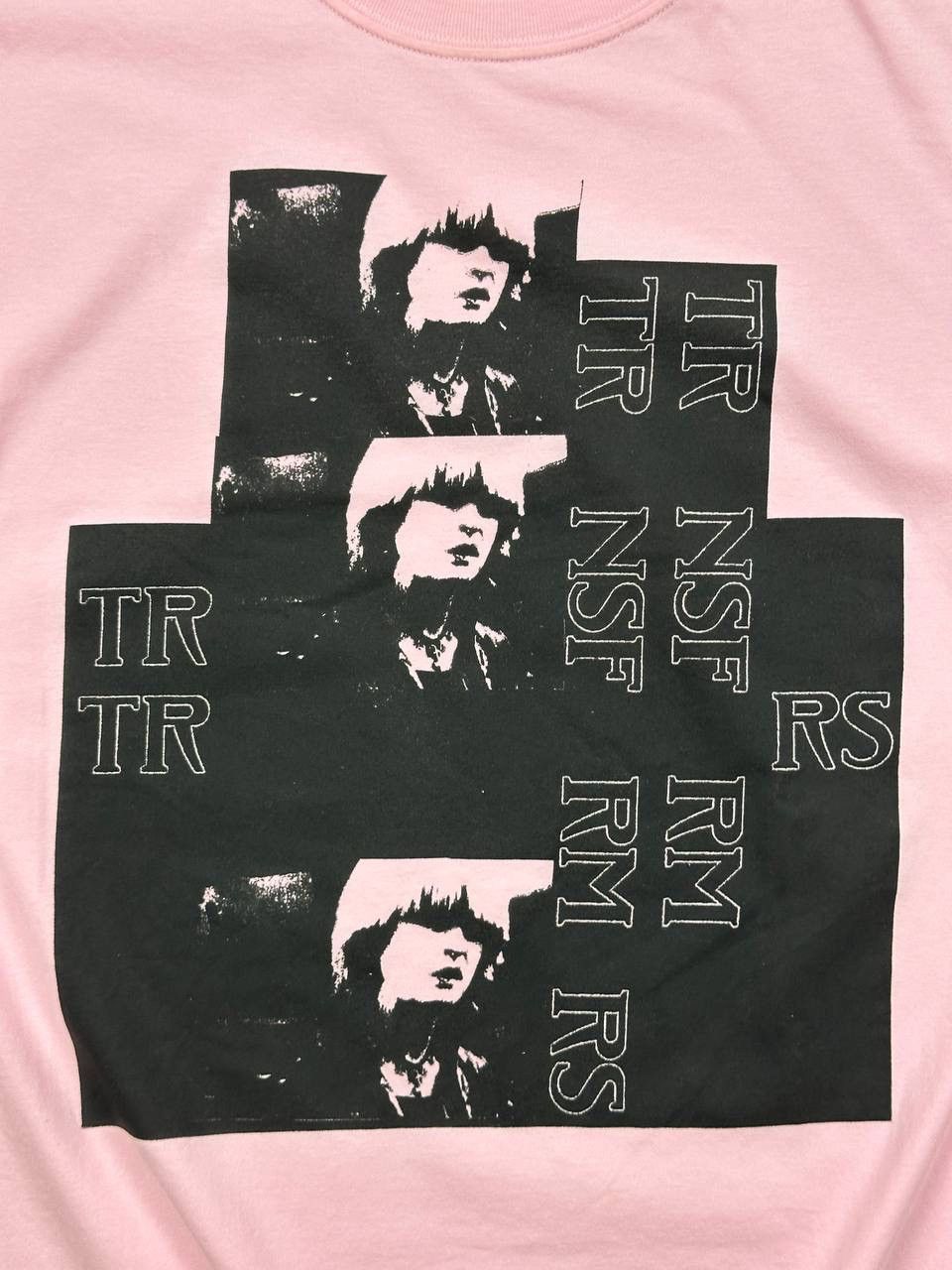 Raf Simons Ss19 Raf Simons Transfers Tee(Pink/Boxy M) Size US M / EU 48-50 / 2 - 2 Thumbnail