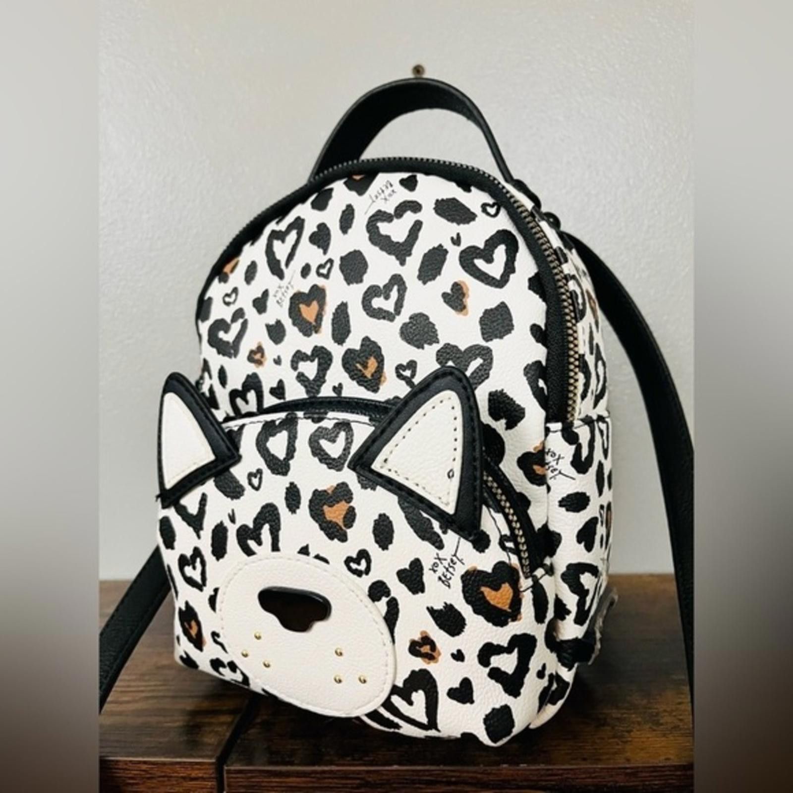Betsey Johnson Betsey Johnson Leopard Backpack/Crossbody NWT​​​​​ Size ONE SIZE - 1 Thumbnail