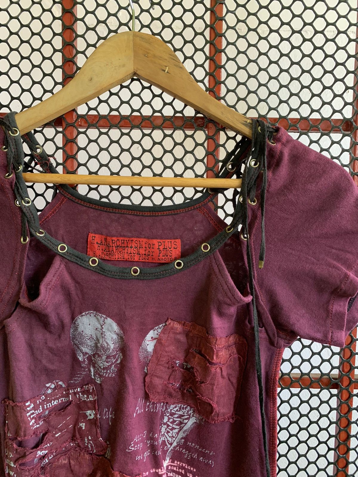 Japanese Brand × Seditionaries Japanese punk Gothic H.Naoto Anarchyism Shirt Size XXS / US 00 / IT 34 - 7 Thumbnail