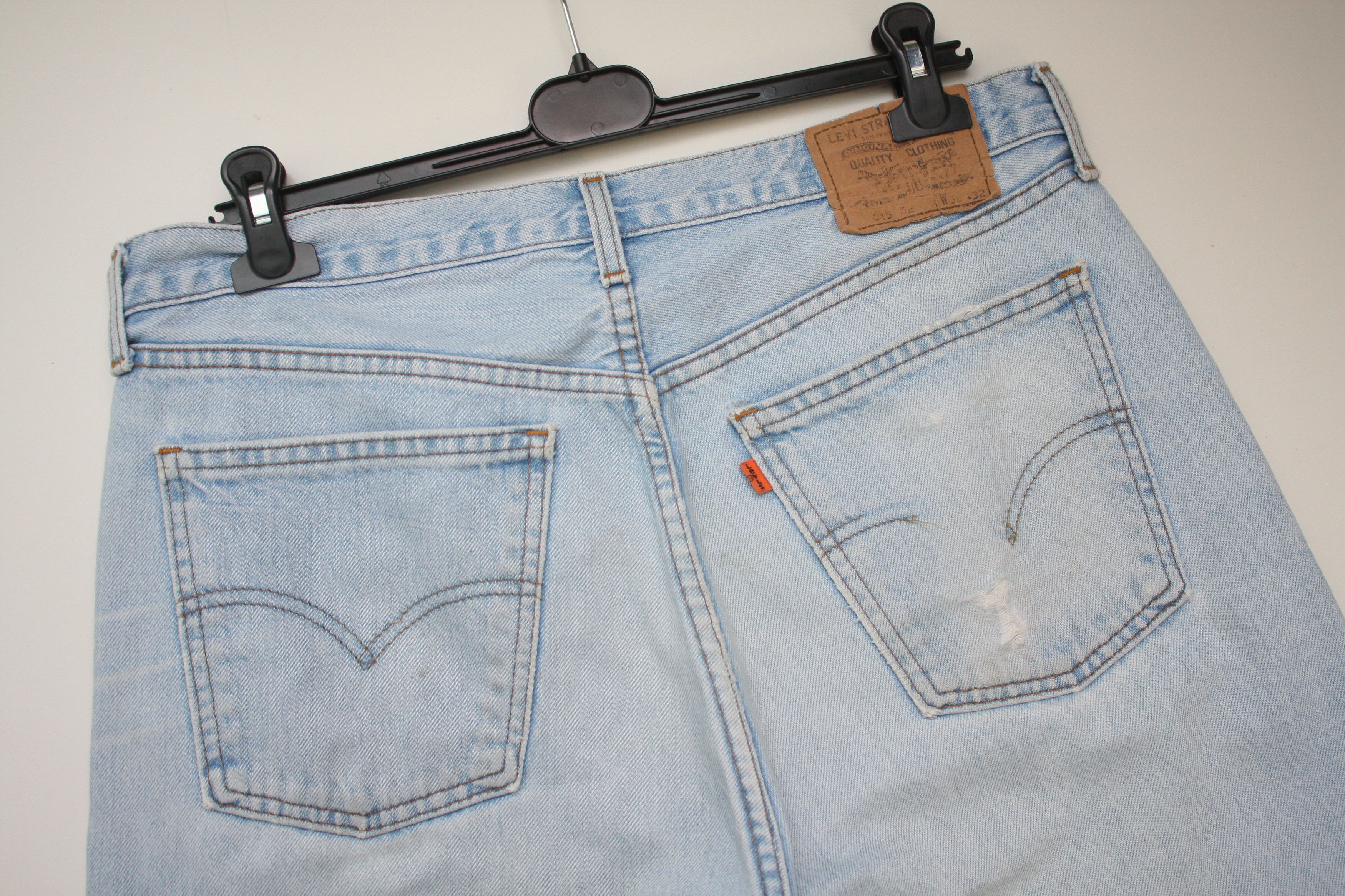 Levi's Vintage Clothing Levi's 615 02 Vintage Orange Tab Blue Denim Jeans W36L32 Size US 36 / EU 52 - 4 Thumbnail