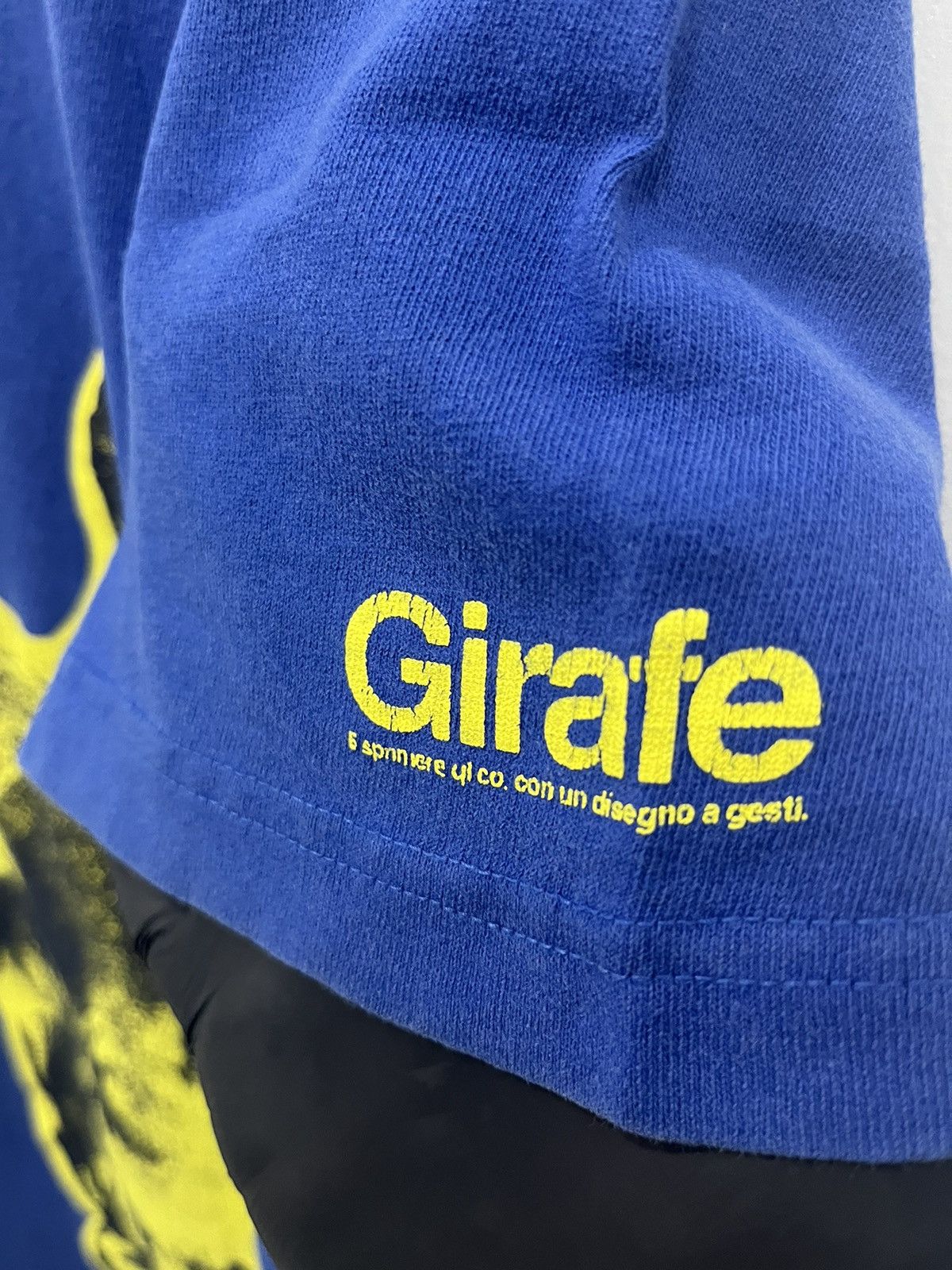 Japanese Brand Y2K Artsy Girafe Graphic Short Sleeve Tees Size US XL / EU 56 / 4 - 4 Thumbnail