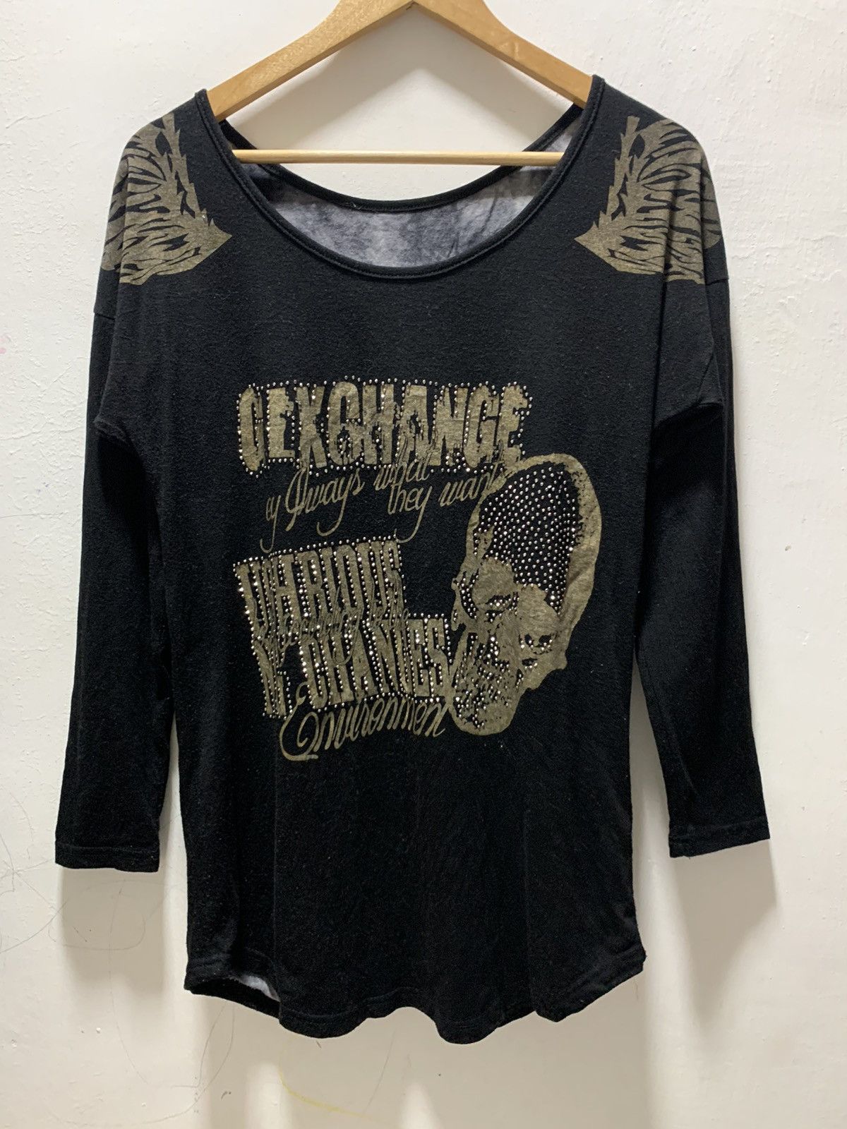 If Six Was Nine Gexchange punk gothic style long sleeve Size L / US 10 / IT 46 - 1 Thumbnail