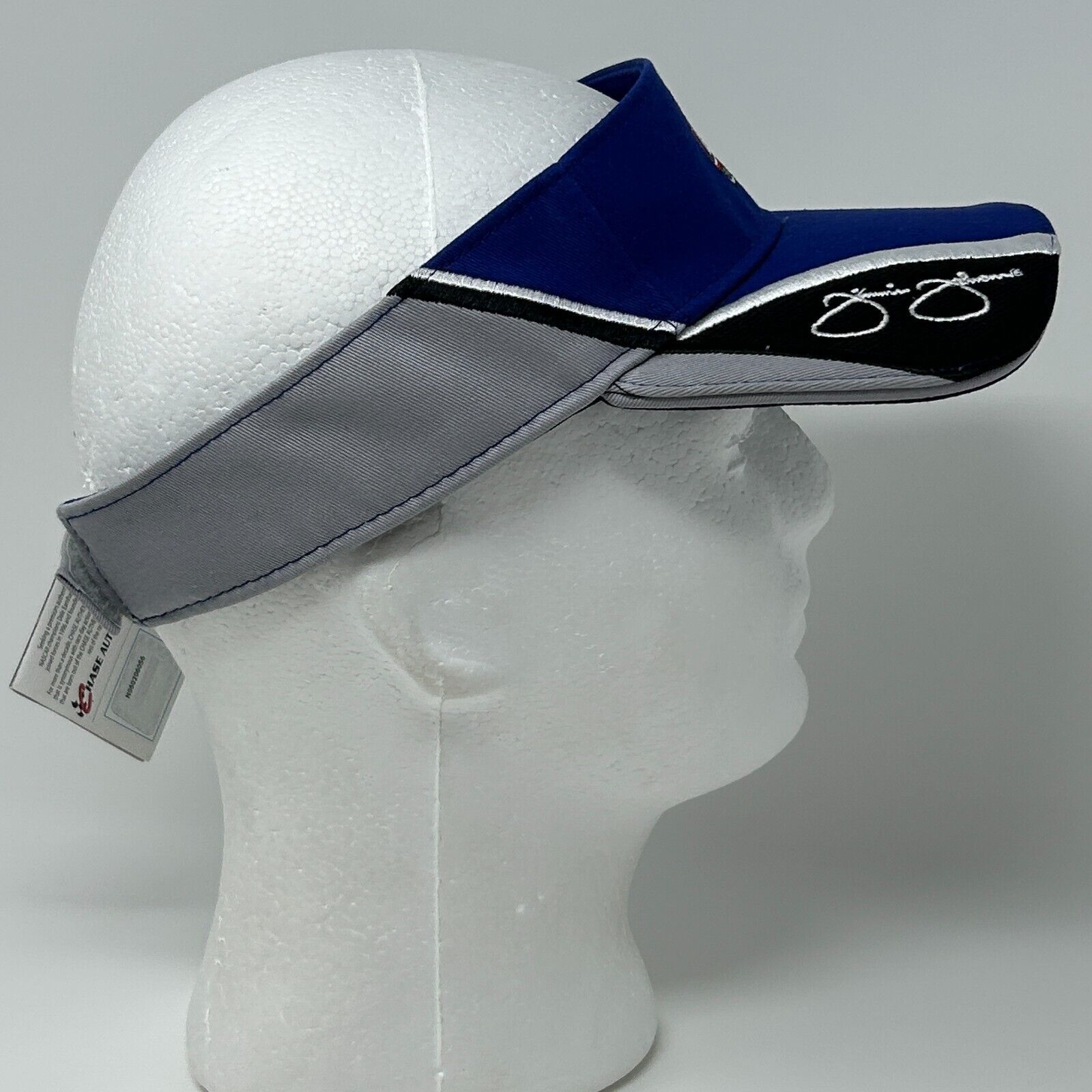 Chase Authentics NASCAR Jimmie Johnson Visor Hat Team Lowes Racing Blue Size ONE SIZE - 7 Thumbnail