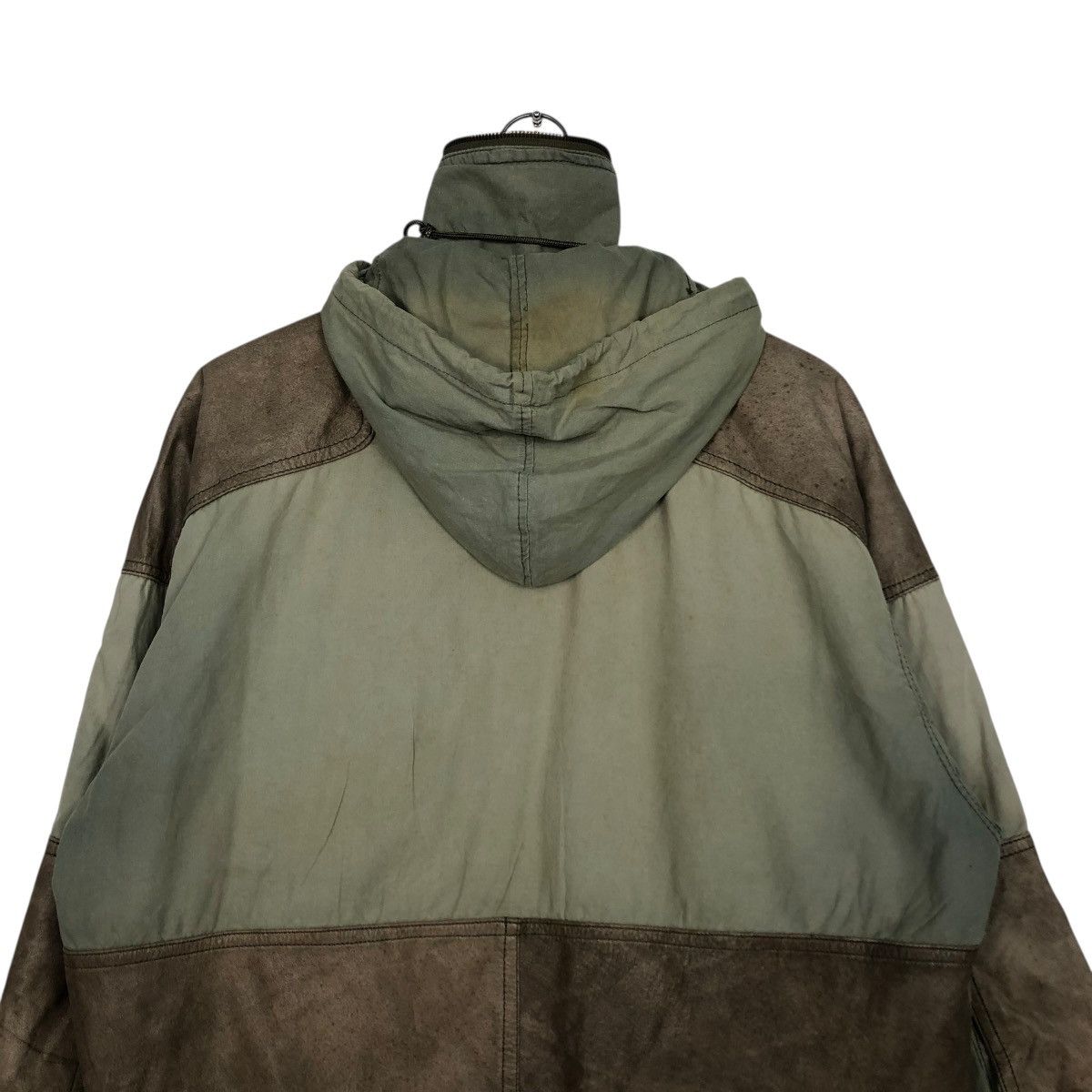 Japanese Brand 🔥VINTAGE BOMBER LEATHER JACKET JACKERS ISSEY MIYAKE Size US M / EU 48-50 / 2 - 11 Thumbnail