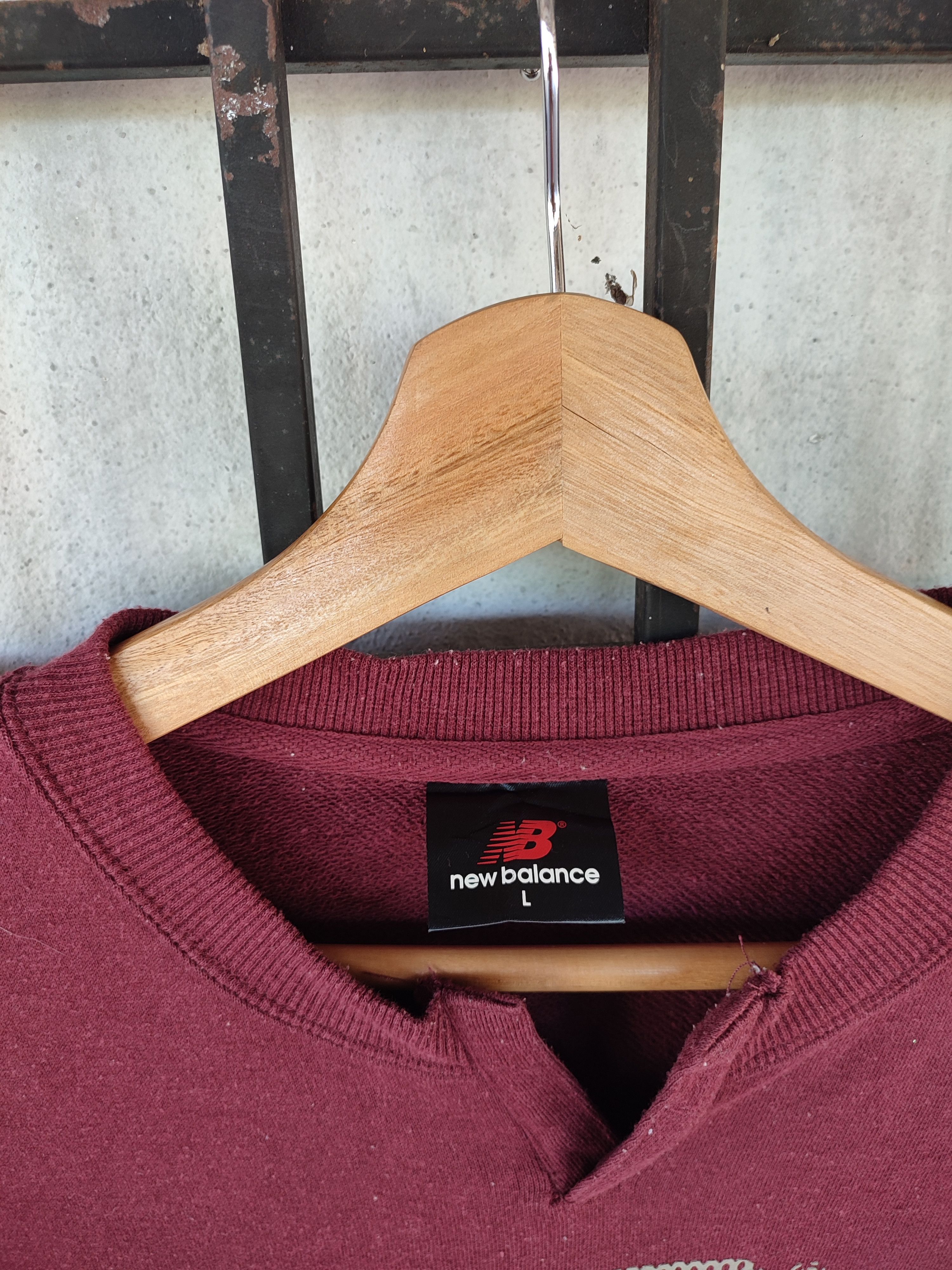 New Balance 💥Vintage New Balance Spell Out Sweatshirts Size US M / EU 48-50 / 2 - 10 Thumbnail