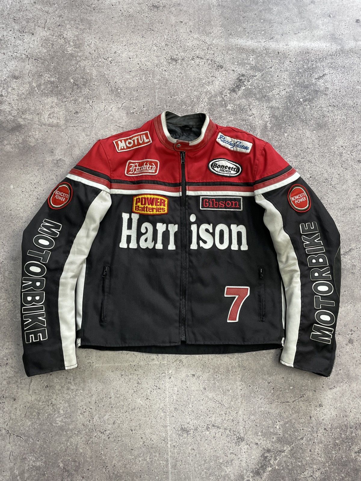 Other Harrison “Dark Devil” Racing Jacket — Nylon & Leather Hybrid Size US L / EU 52-54 / 3 - 8 Thumbnail