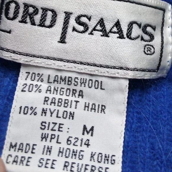 Vintage Vintage Lord Isaacs Wool Cardigan Sweater Size M / US 6-8 / IT 42-44 - 2 Thumbnail