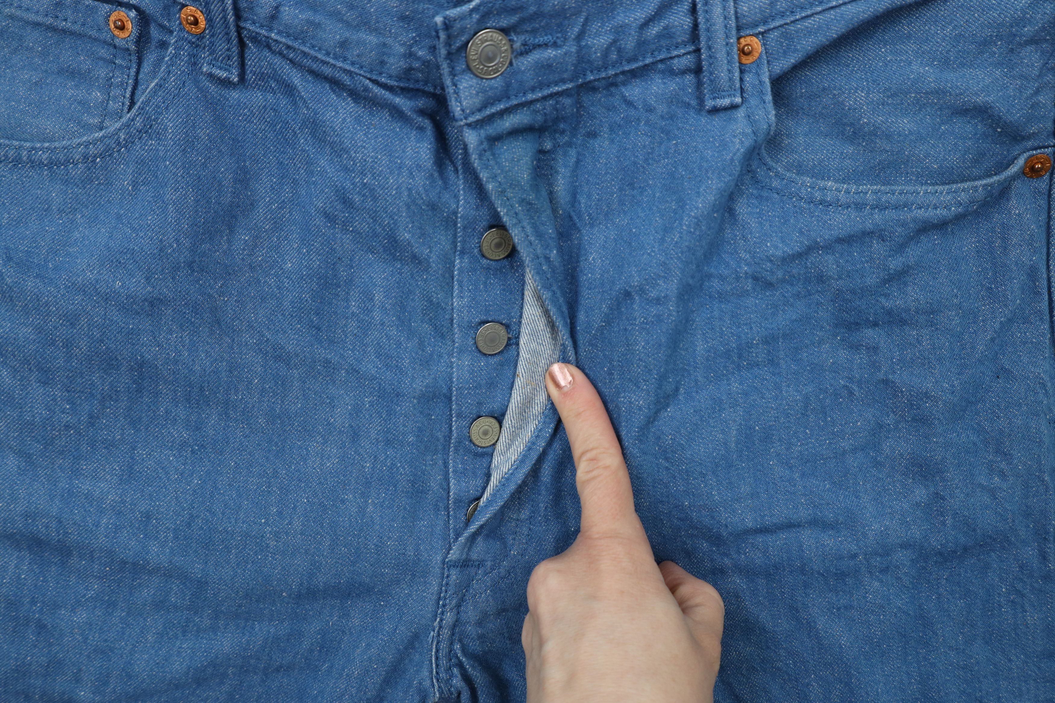 Levi's × Vintage Vintage Y2K Levis 501xx White Oak Cone Denim Original Jeans Size US 36 / EU 52 - 7 Thumbnail