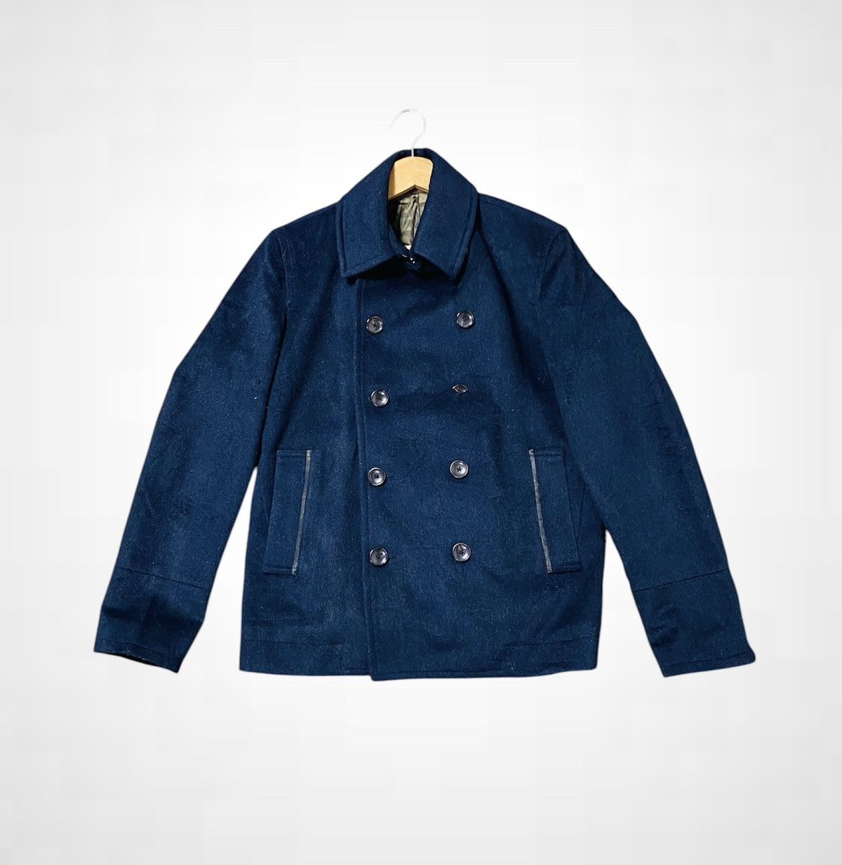 ABAHOUSE Vintage Abahouse Double Breasted Wool Jacket Size US M / EU 48-50 / 2 - 1 Thumbnail